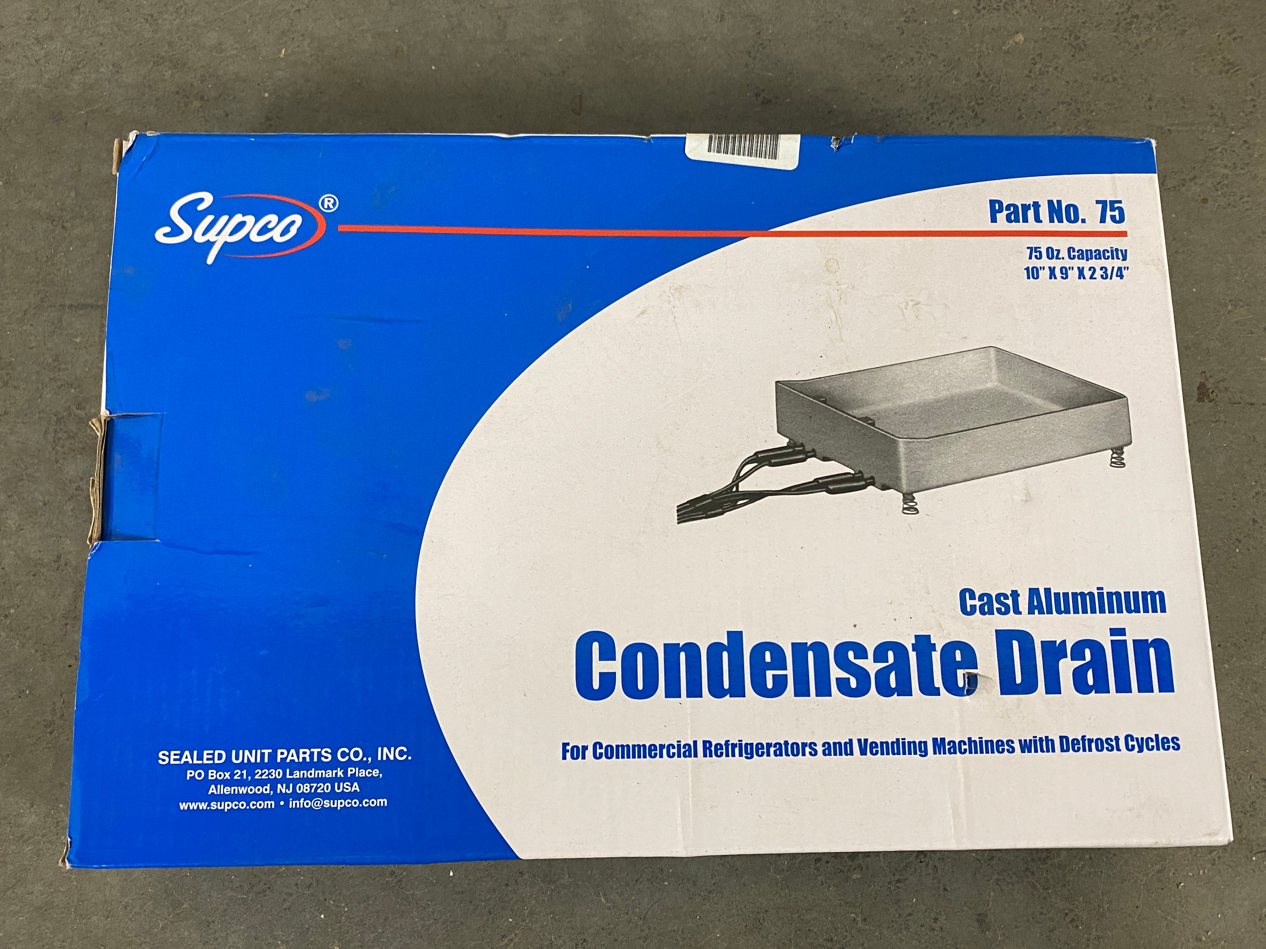Supco Cast Aluminum Condensate Drain