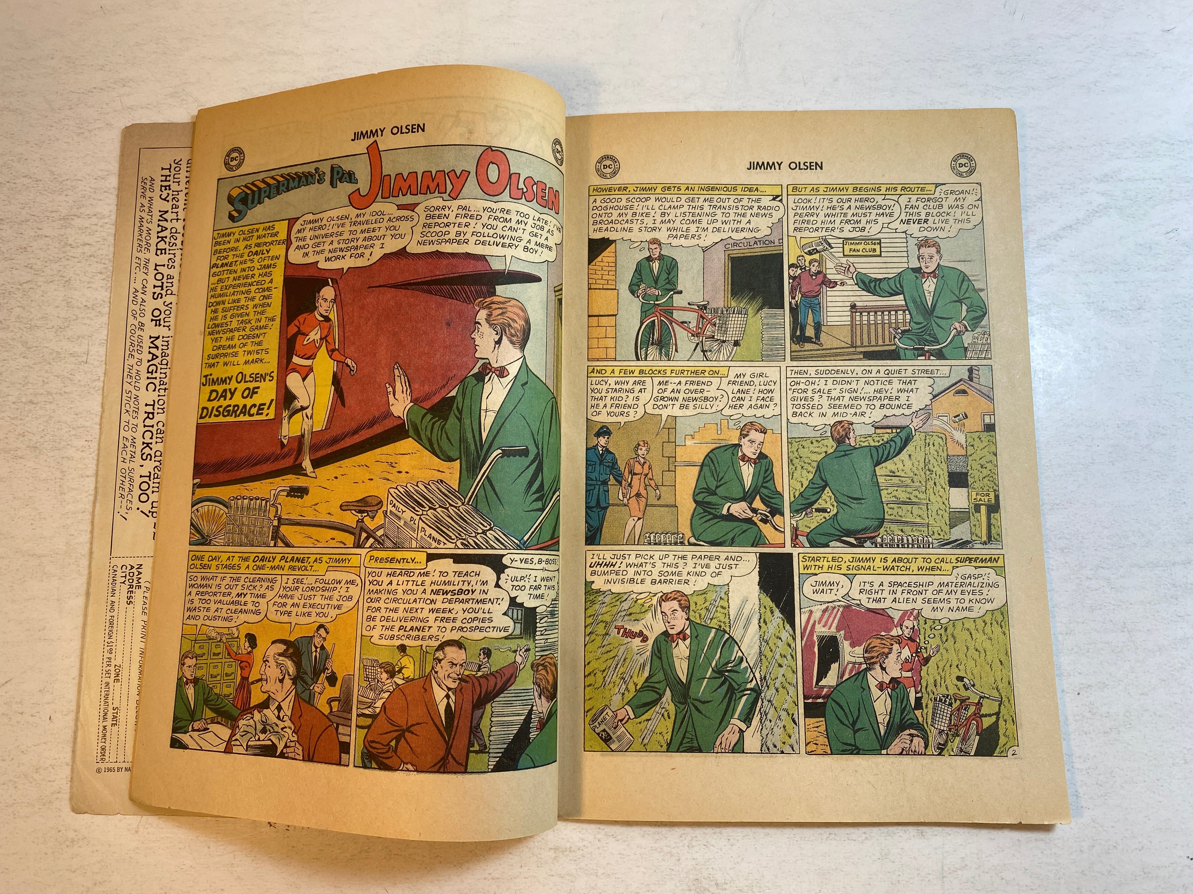 Superman's Pal Jimmy Olsen #84 DC Comics 1965