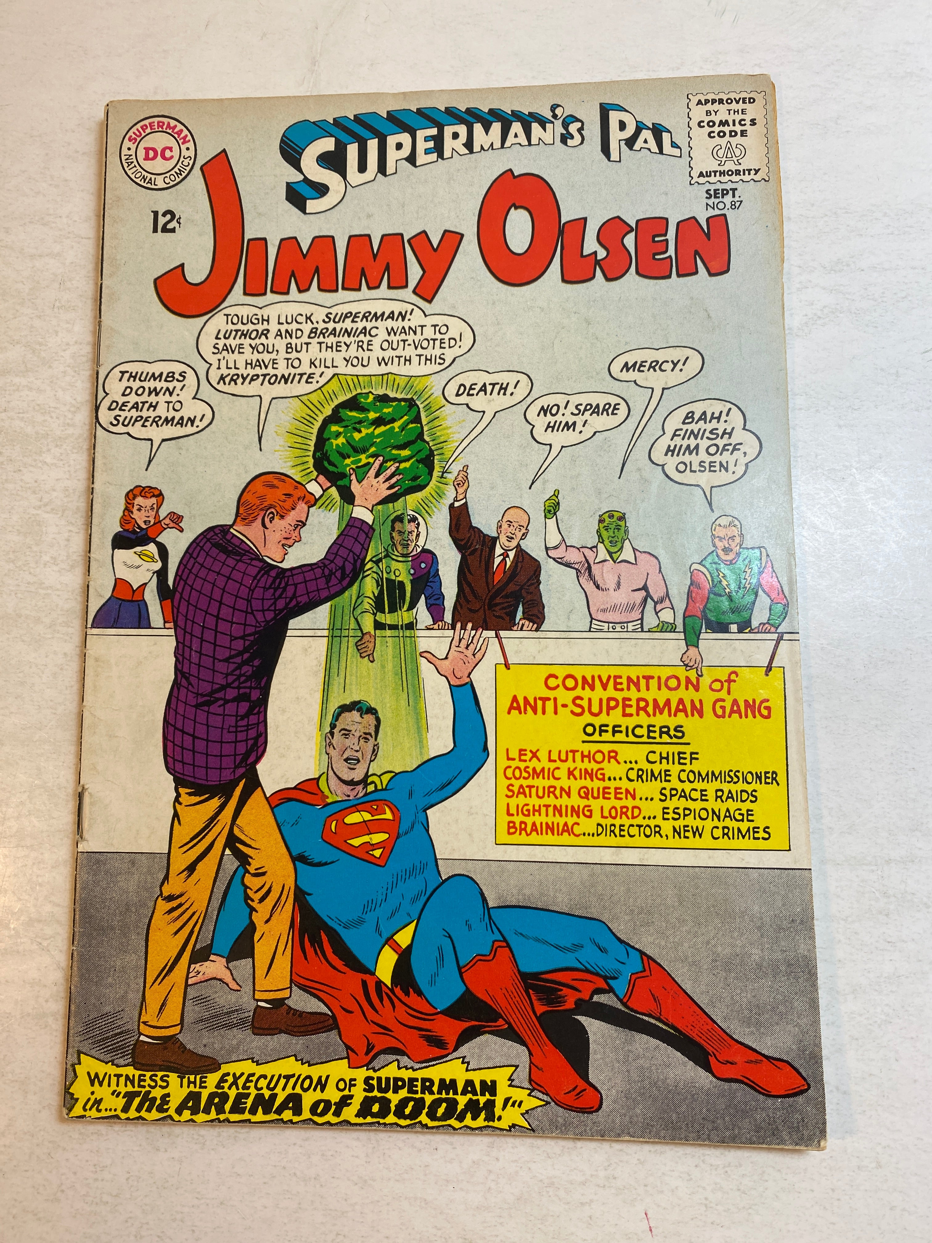 Superman's Pal Jimmy Olsen #87 DC Comics 196