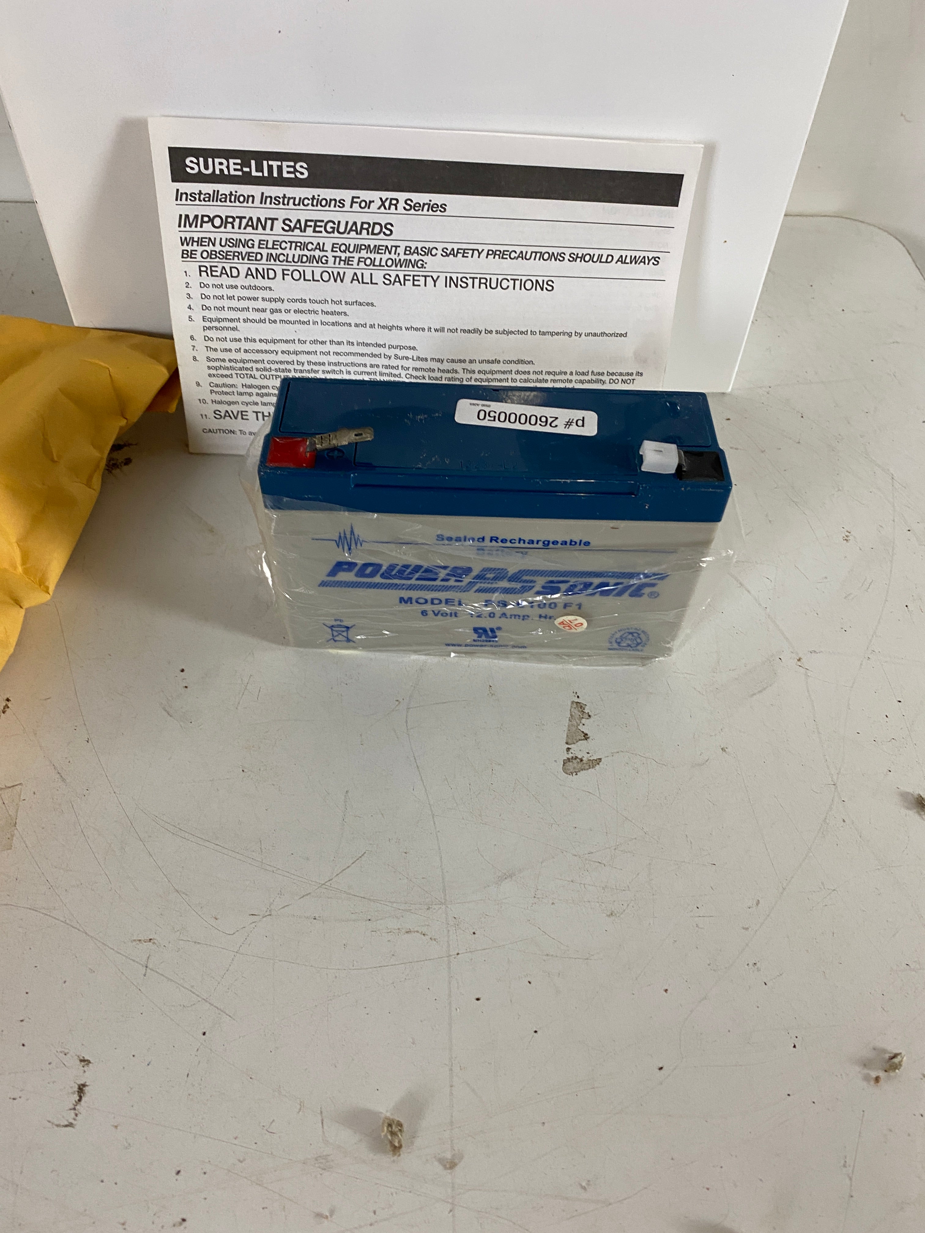 Sure-Lites Emergency Light *New*