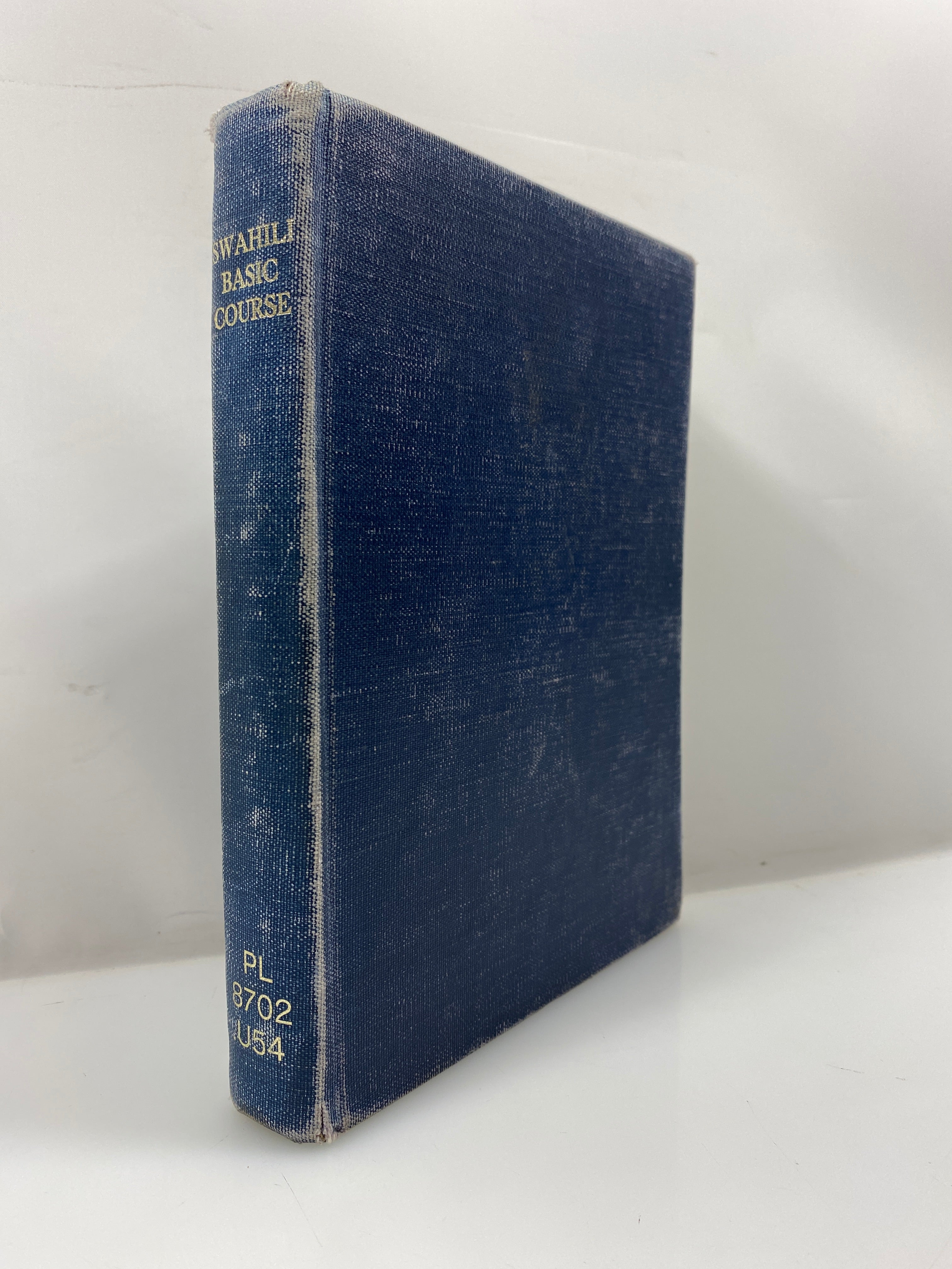 Swahili Basic Course Foreign Service Institute Ex-library 1963 HC