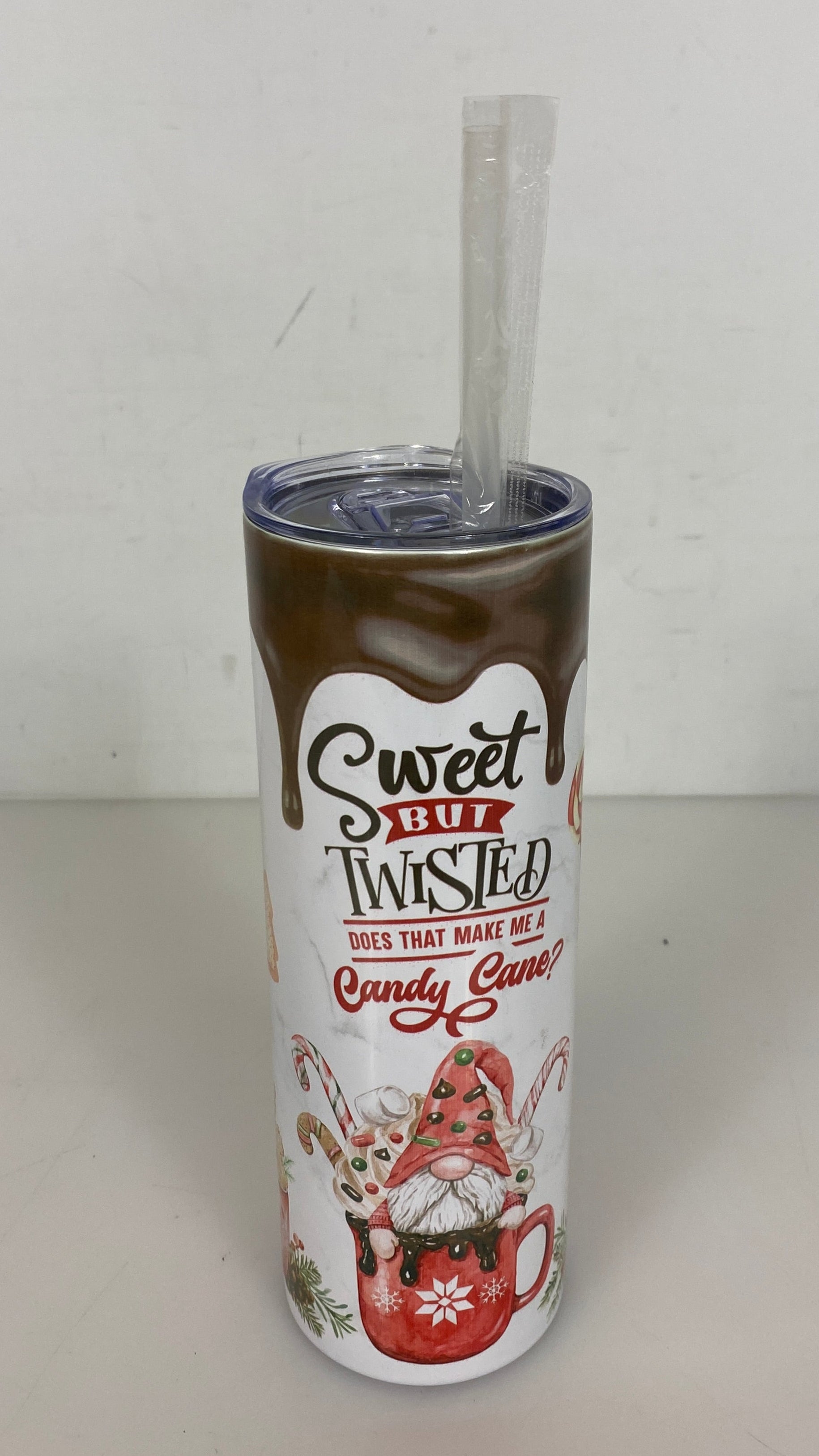 "Sweet But Twisted" Graphic Coffee Tumbler