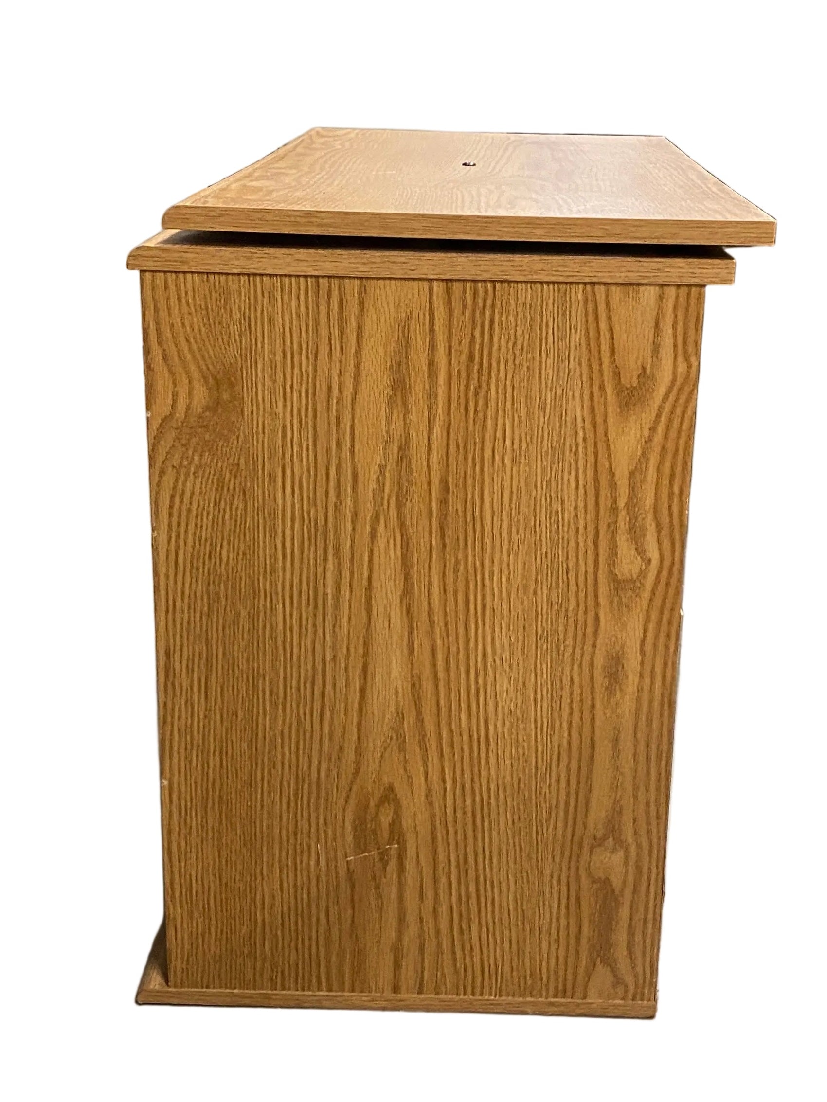 Swivel TV Stand with Cabinet