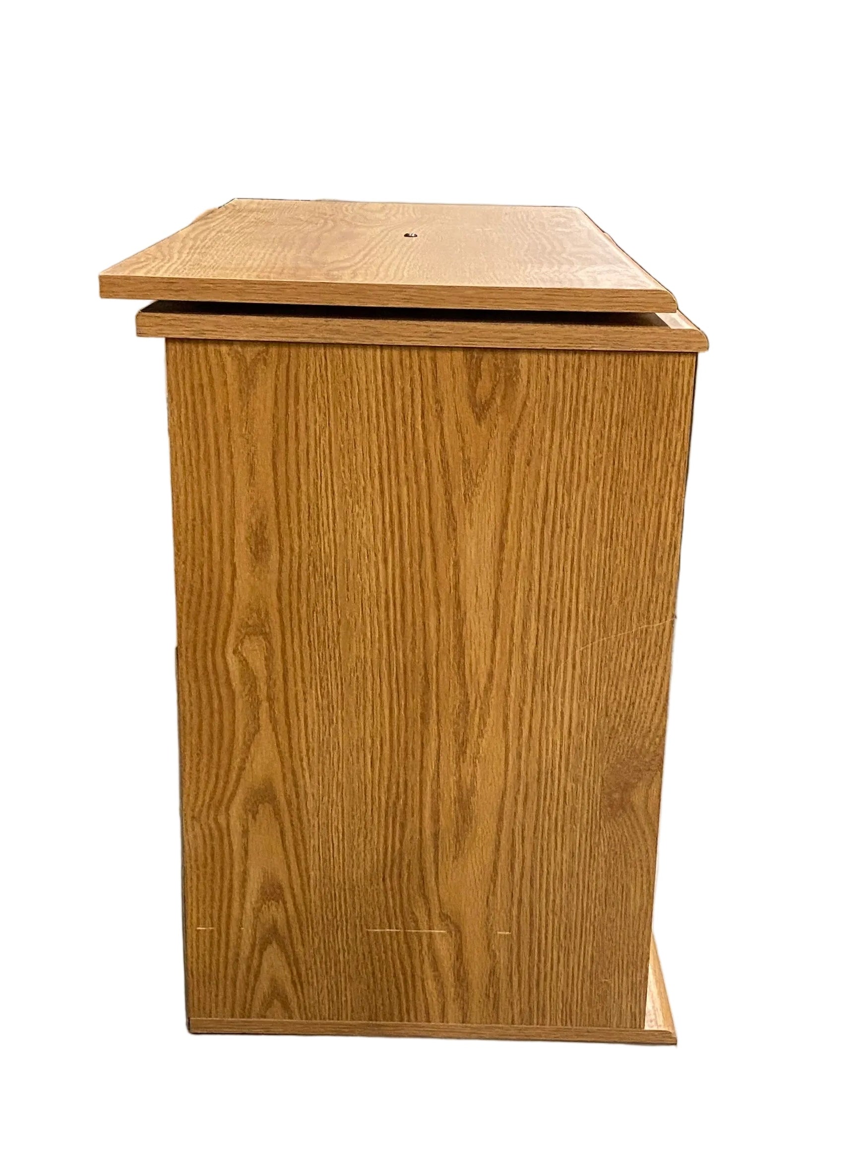 Swivel TV Stand with Cabinet