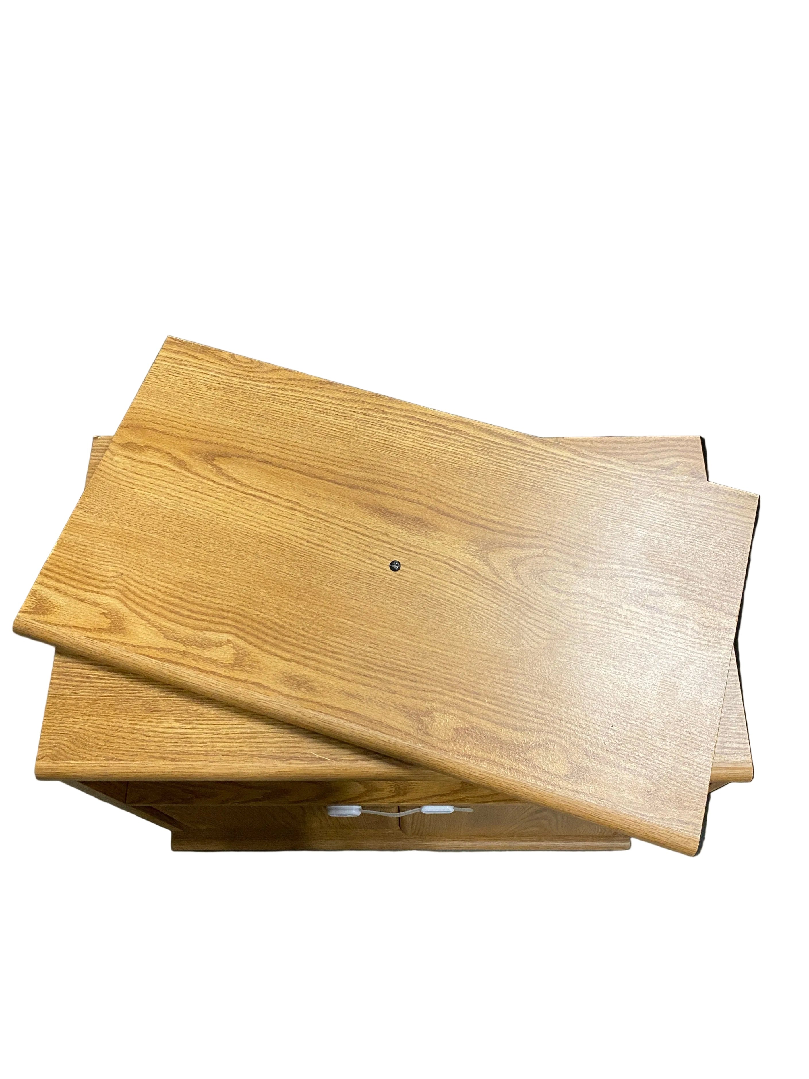 Swivel TV Stand with Cabinet