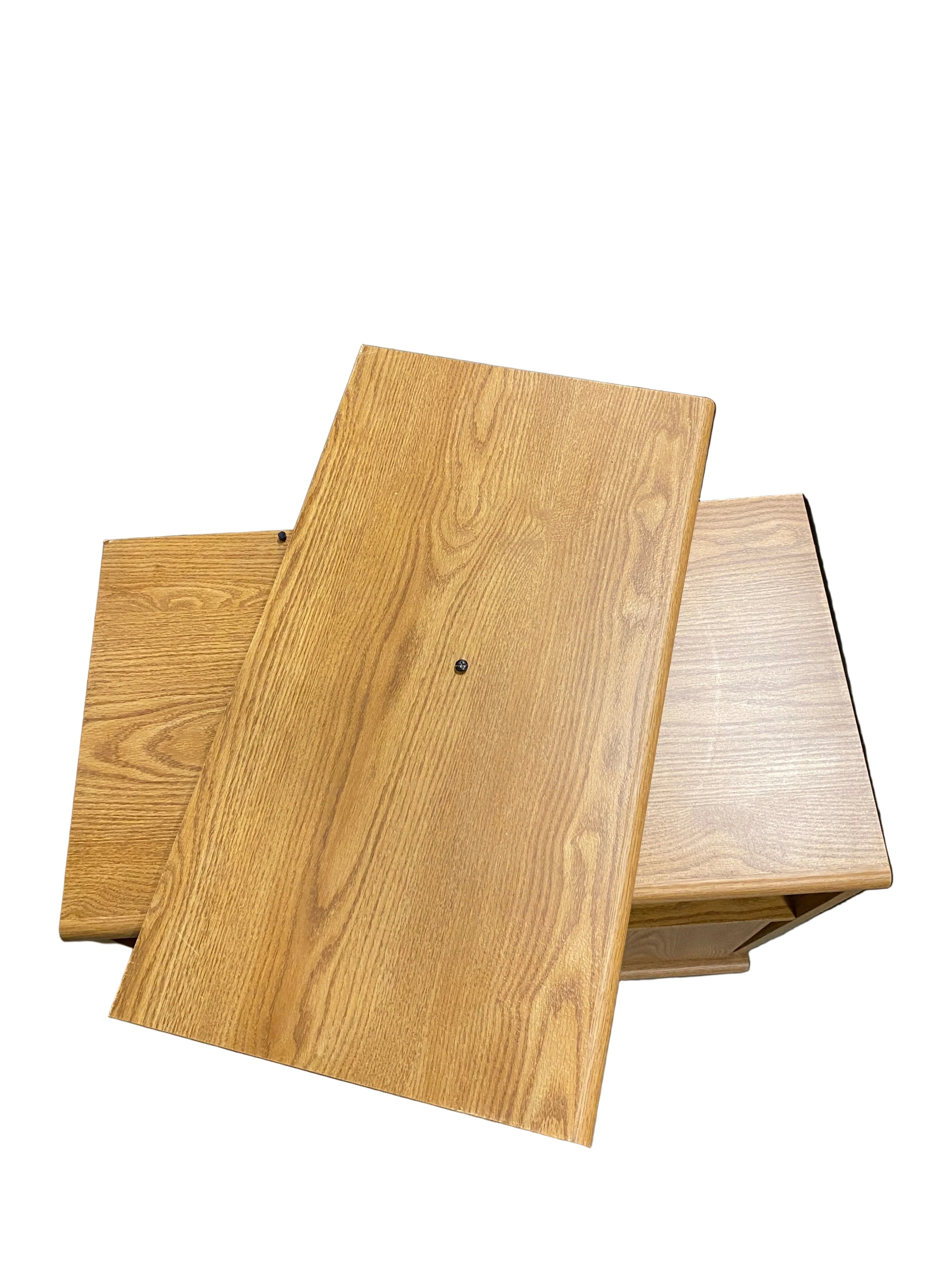 Swivel TV Stand with Cabinet