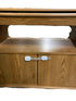 Swivel TV Stand with Cabinet