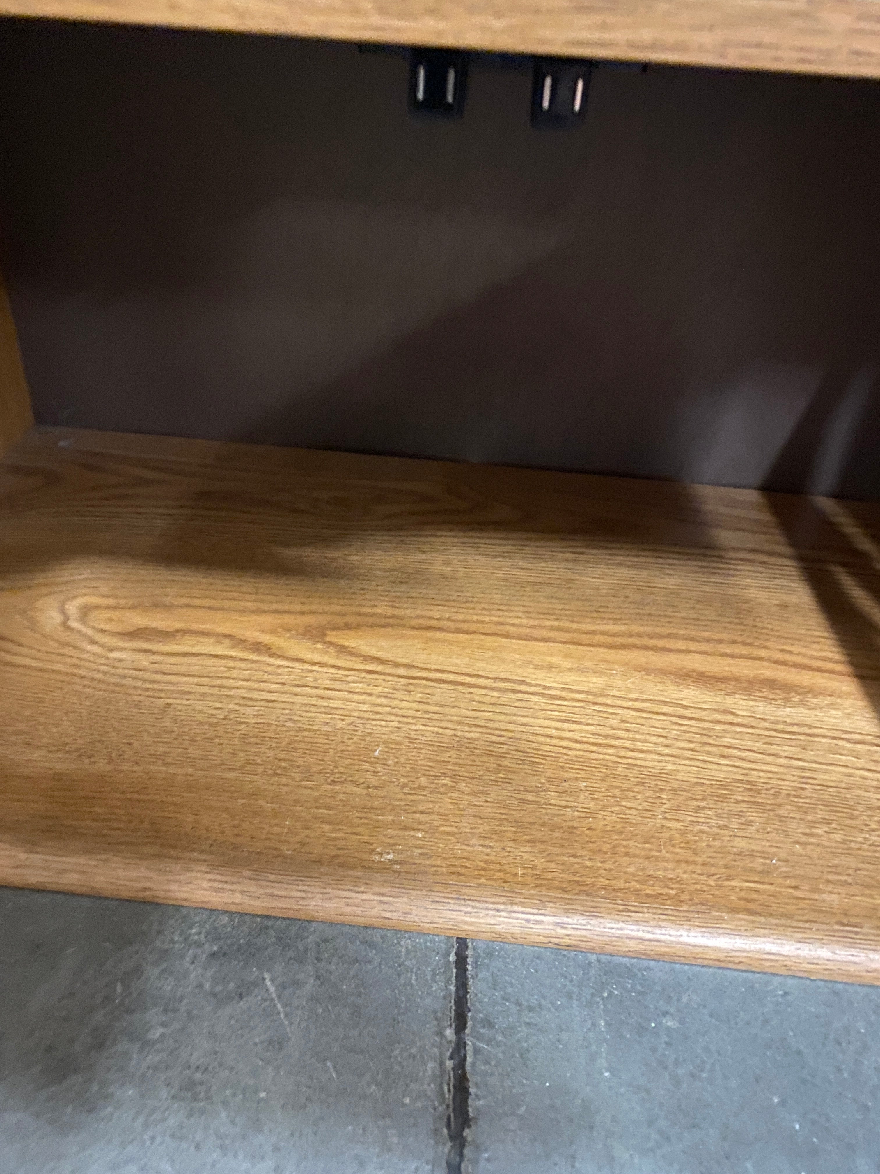 Swivel TV Stand with Cabinet