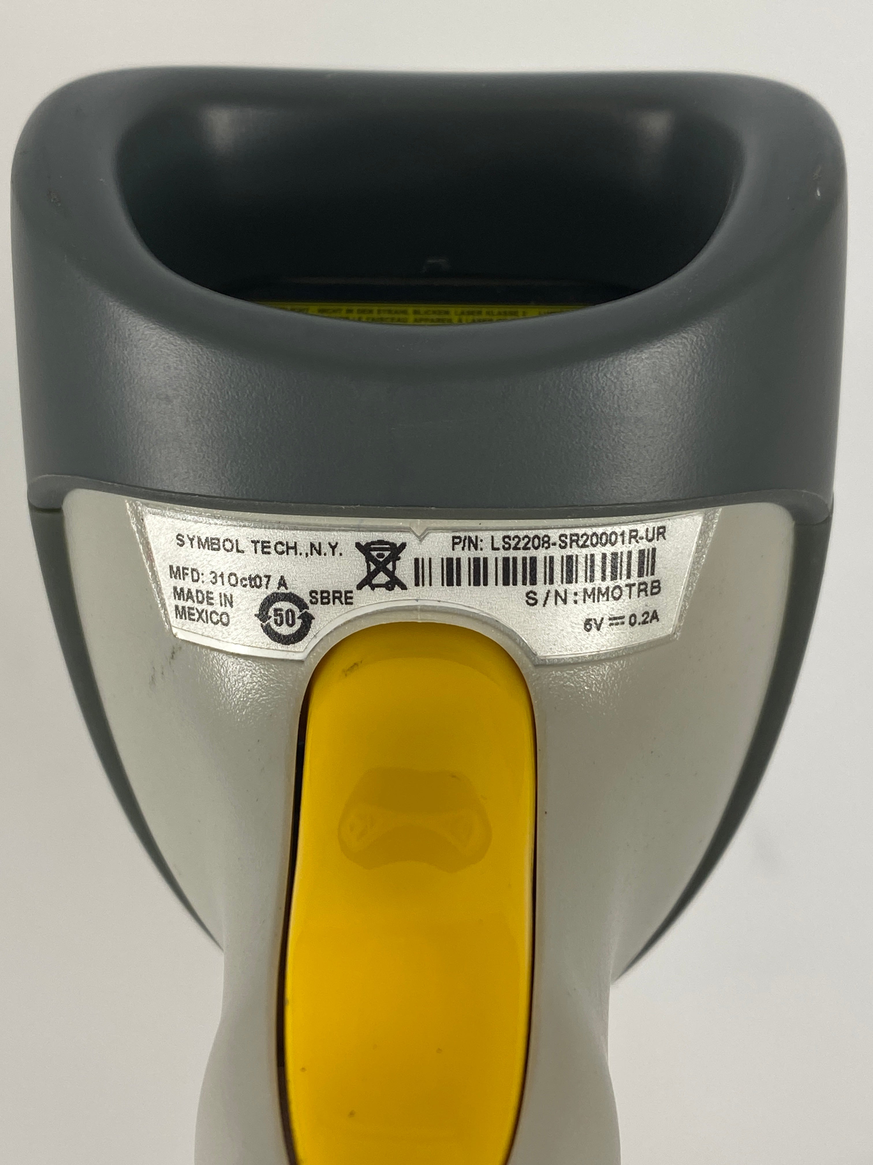 Symbol LS2208- SR20001R-UR USB Barcode Scanner