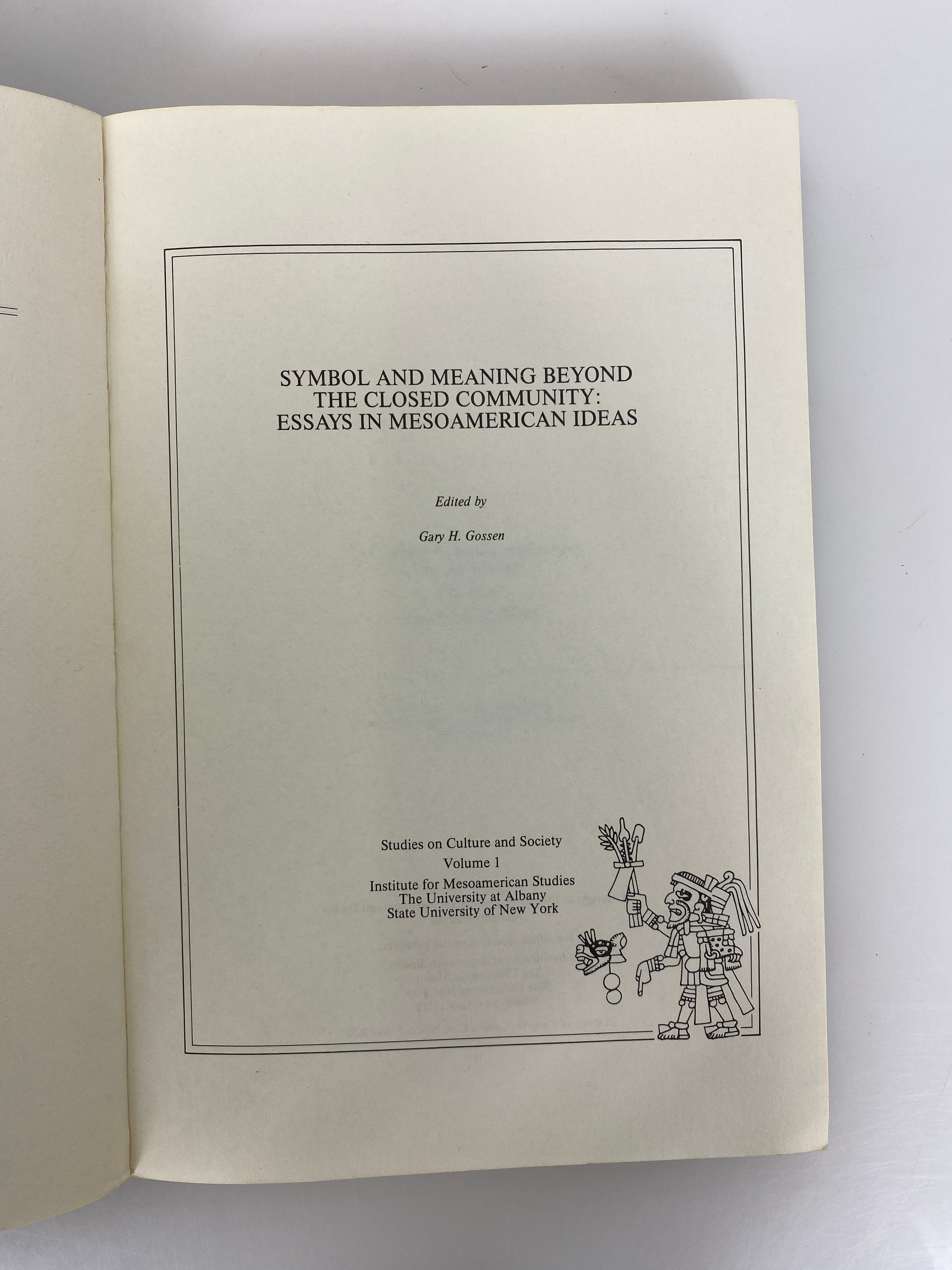 Symbol & Meaning Beyond the Closed Community by Gossen 1986 SC