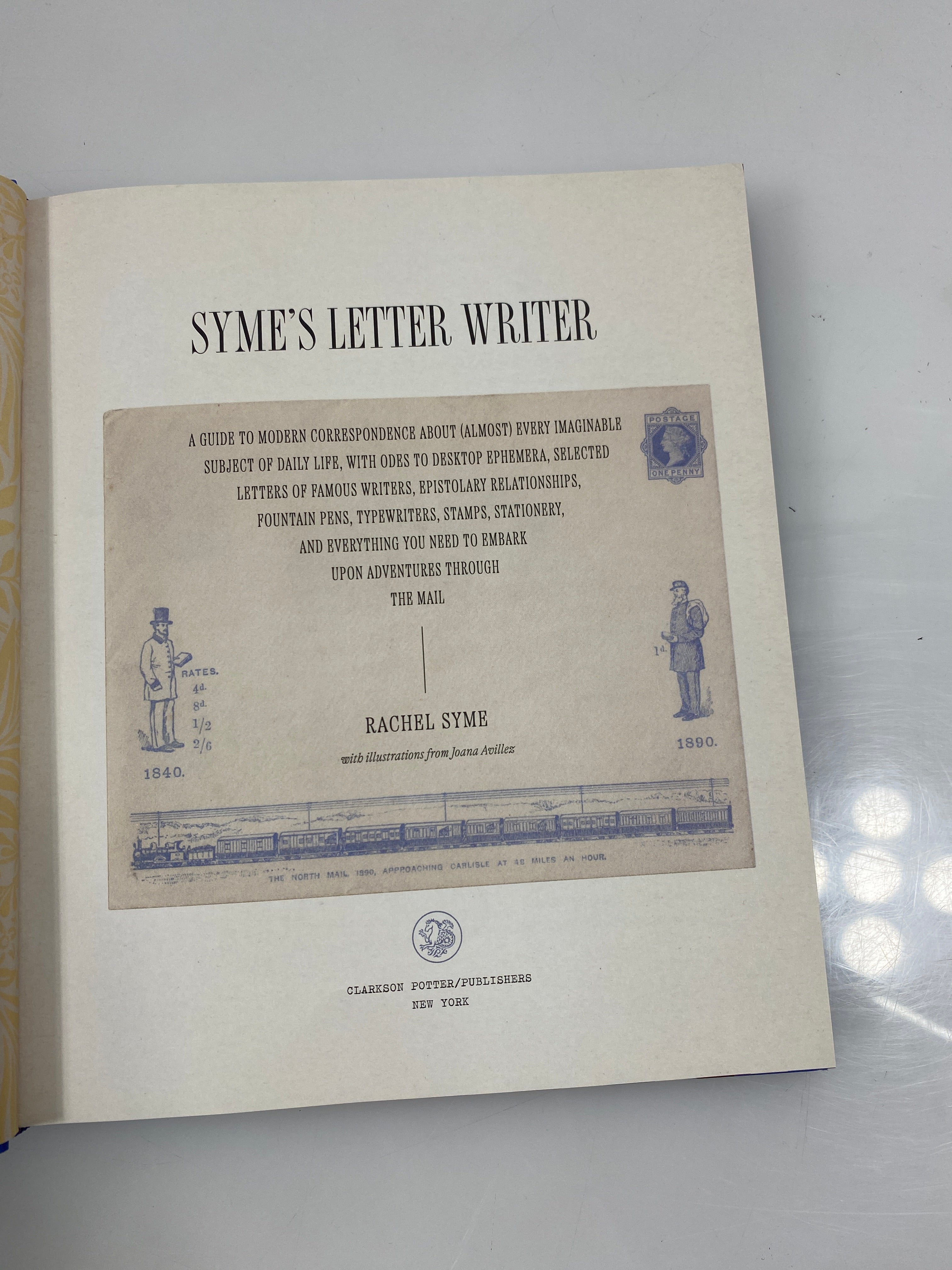 Syme's Letter Writer by Rachel Syme Clarkson Potter HC