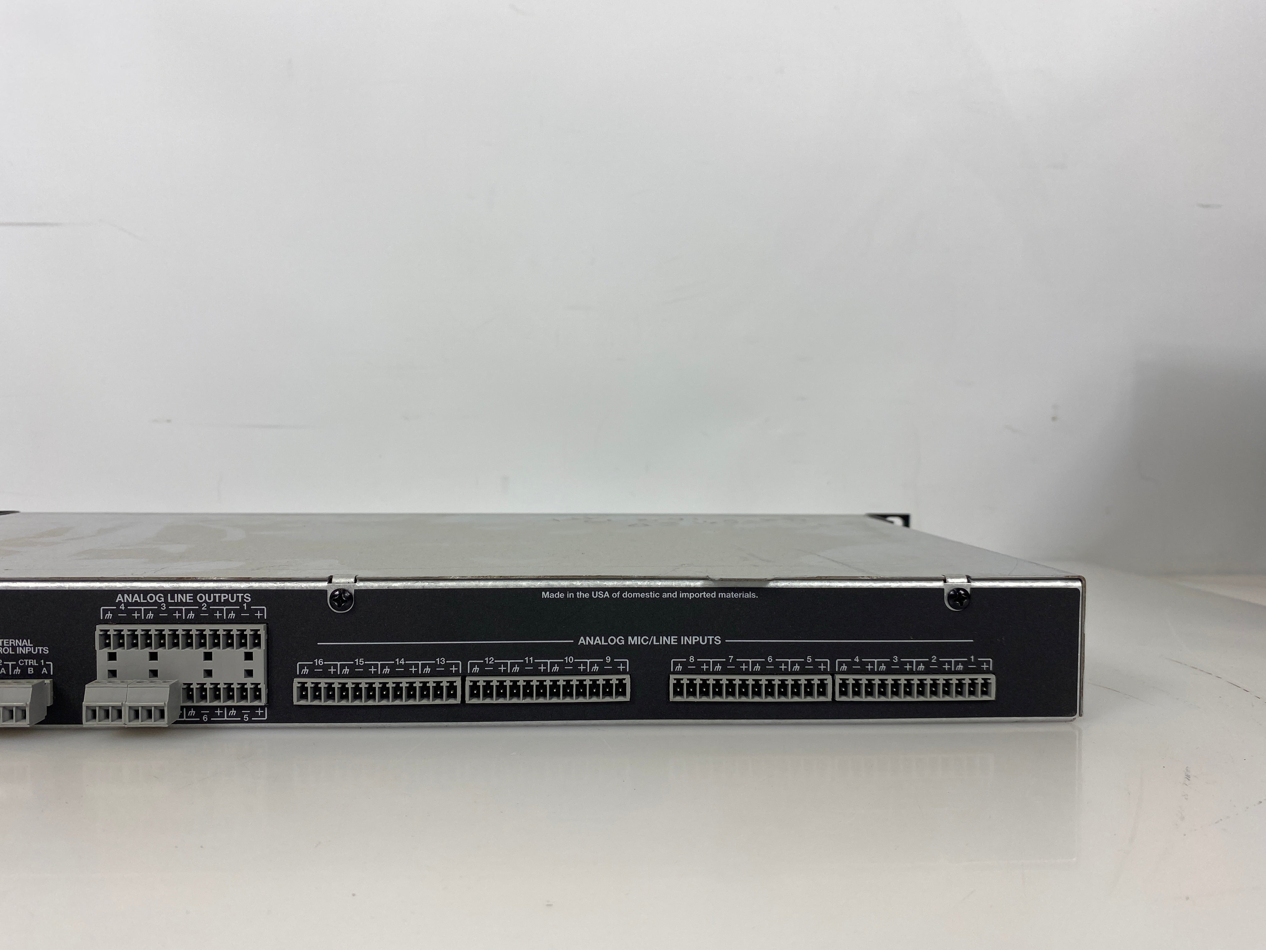 Symetrix Solus NX 16x8 Digital Signal Processor *Untested*
