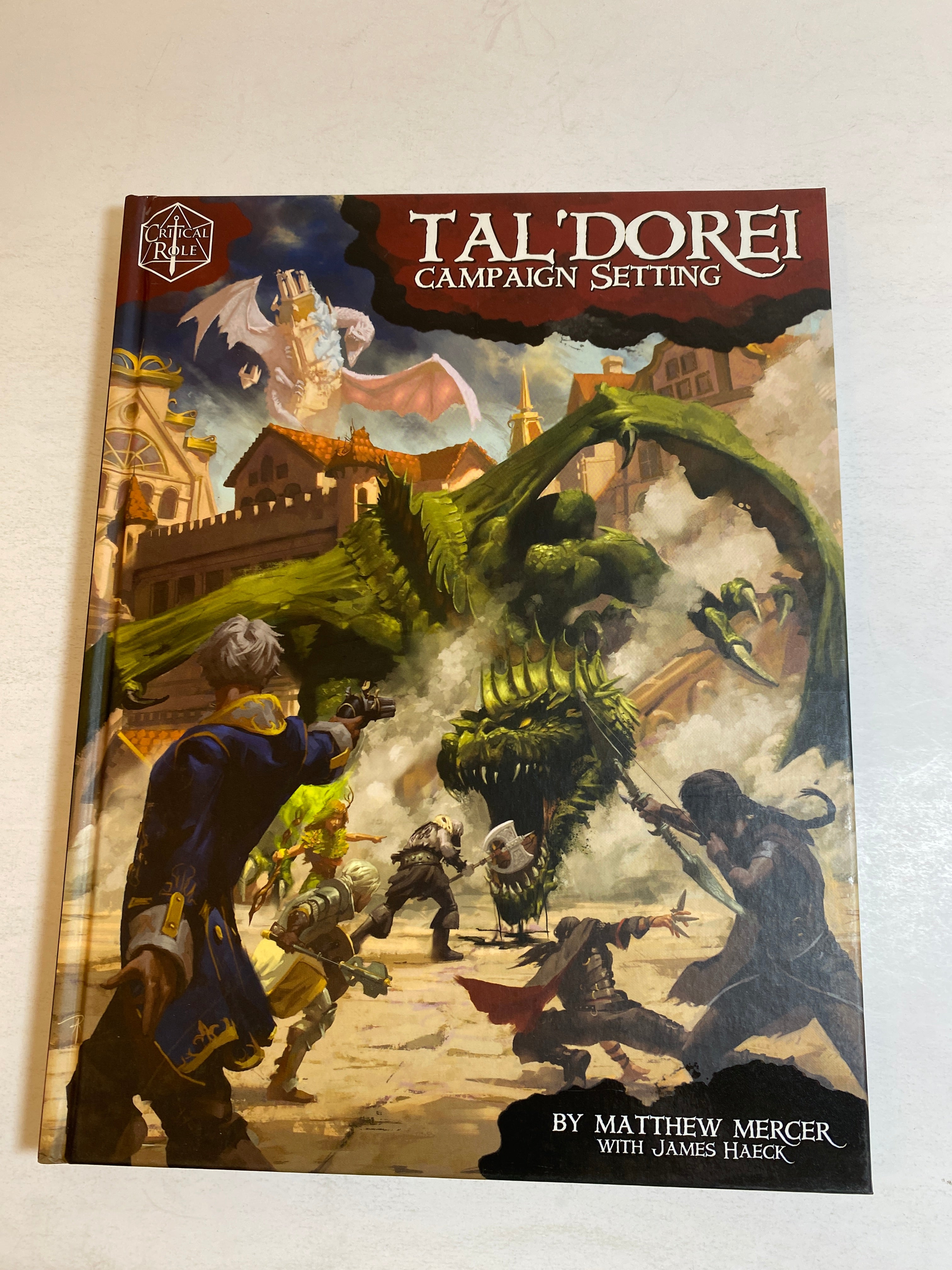 Tal'Dorei Campaign Setting Critical Role w/ Map HC 2017