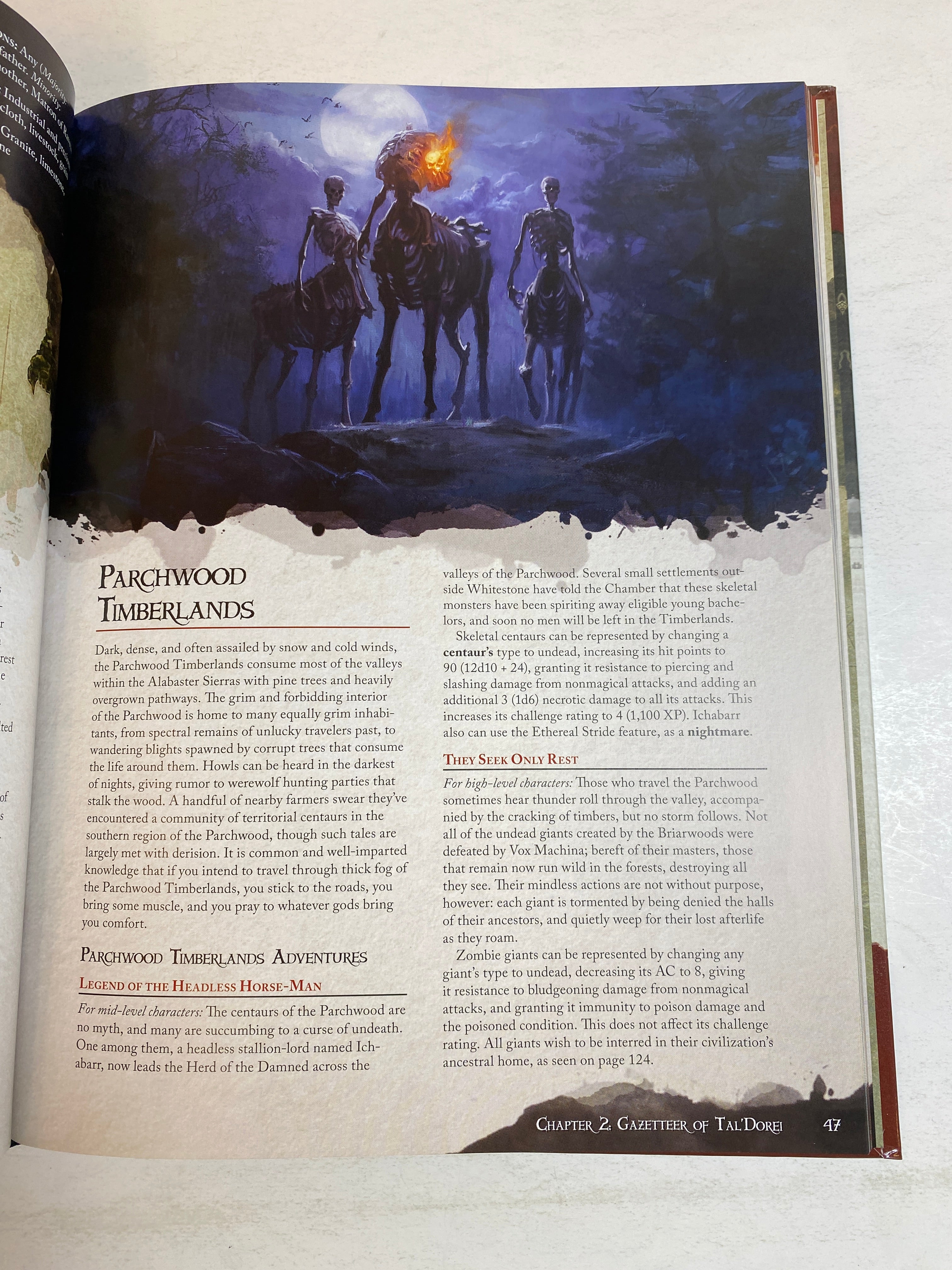 Tal'Dorei Campaign Setting Critical Role w/ Map HC 2017