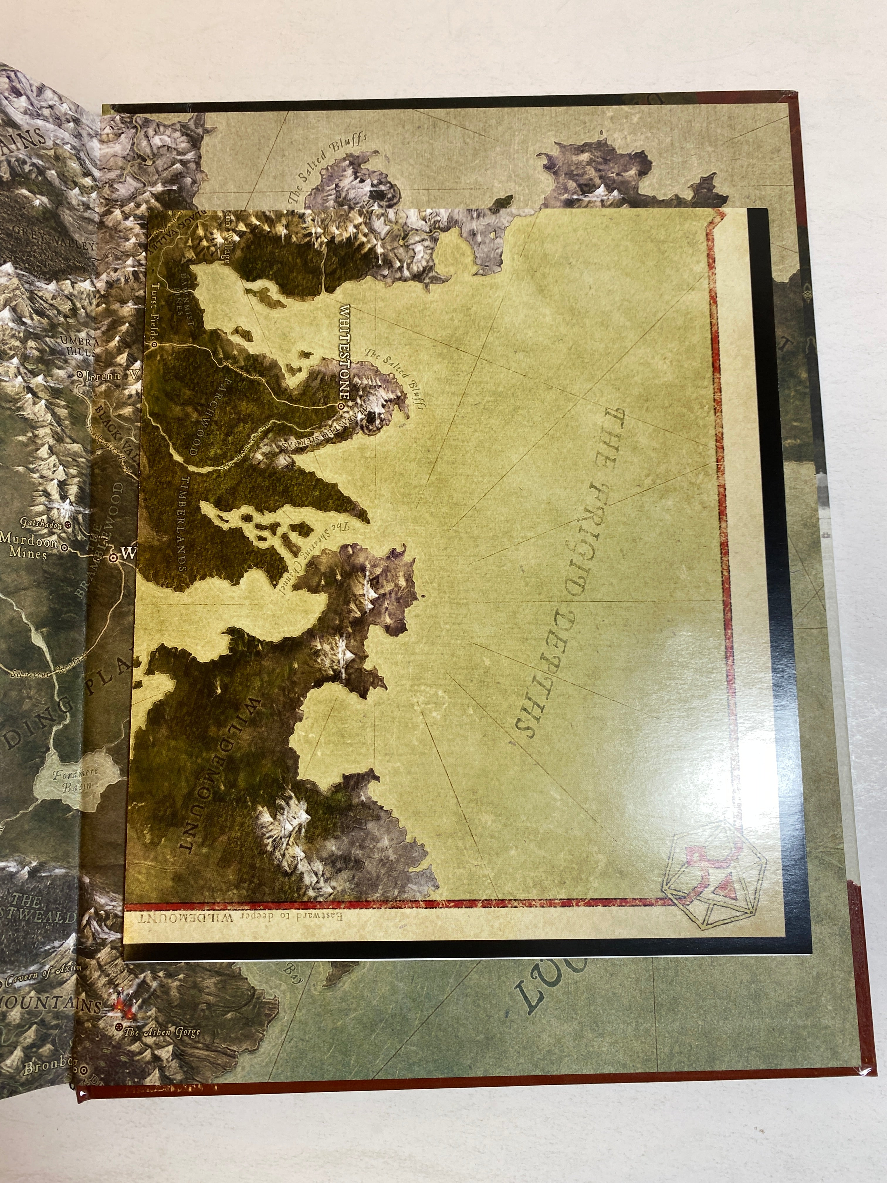 Tal'Dorei Campaign Setting Critical Role w/ Map HC 2017