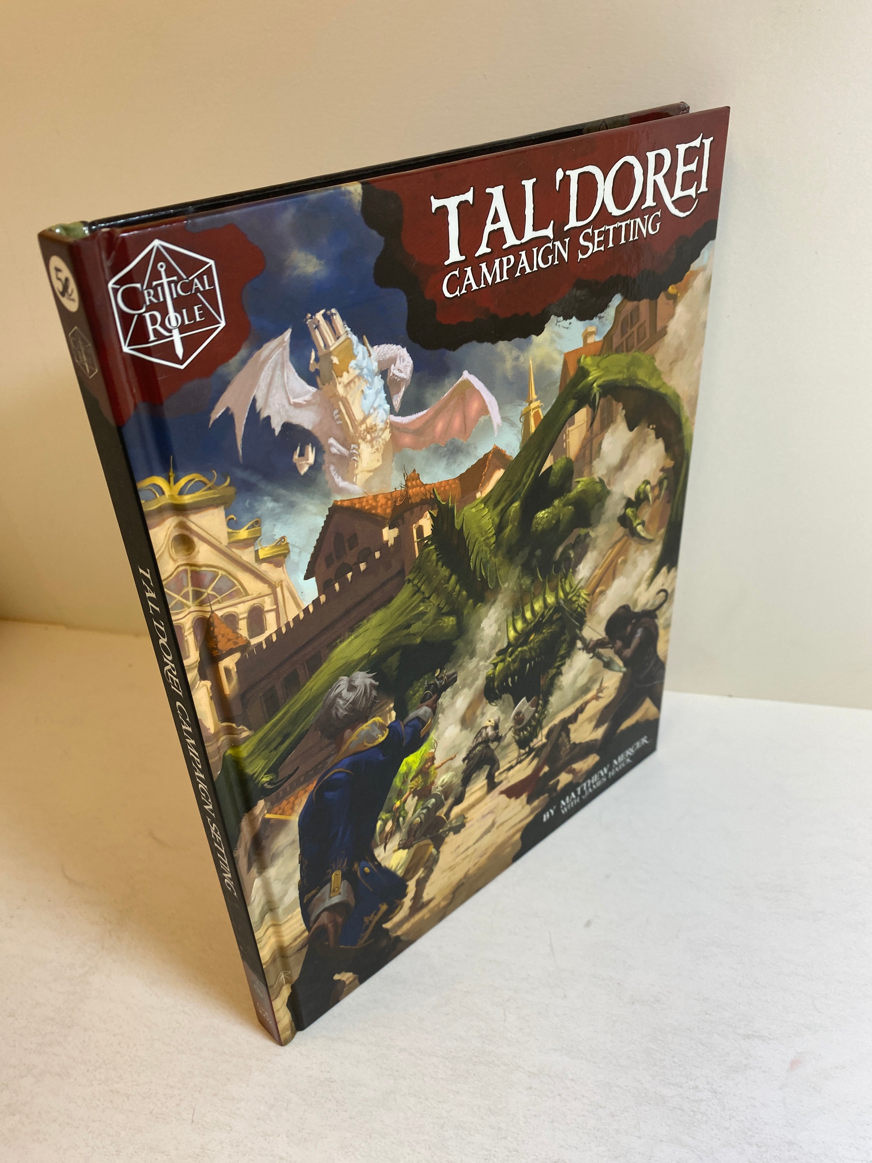 Tal'Dorei Campaign Setting Critical Role w/ Map HC 2017