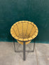 Tall Rustic Rope Basket Display Stand