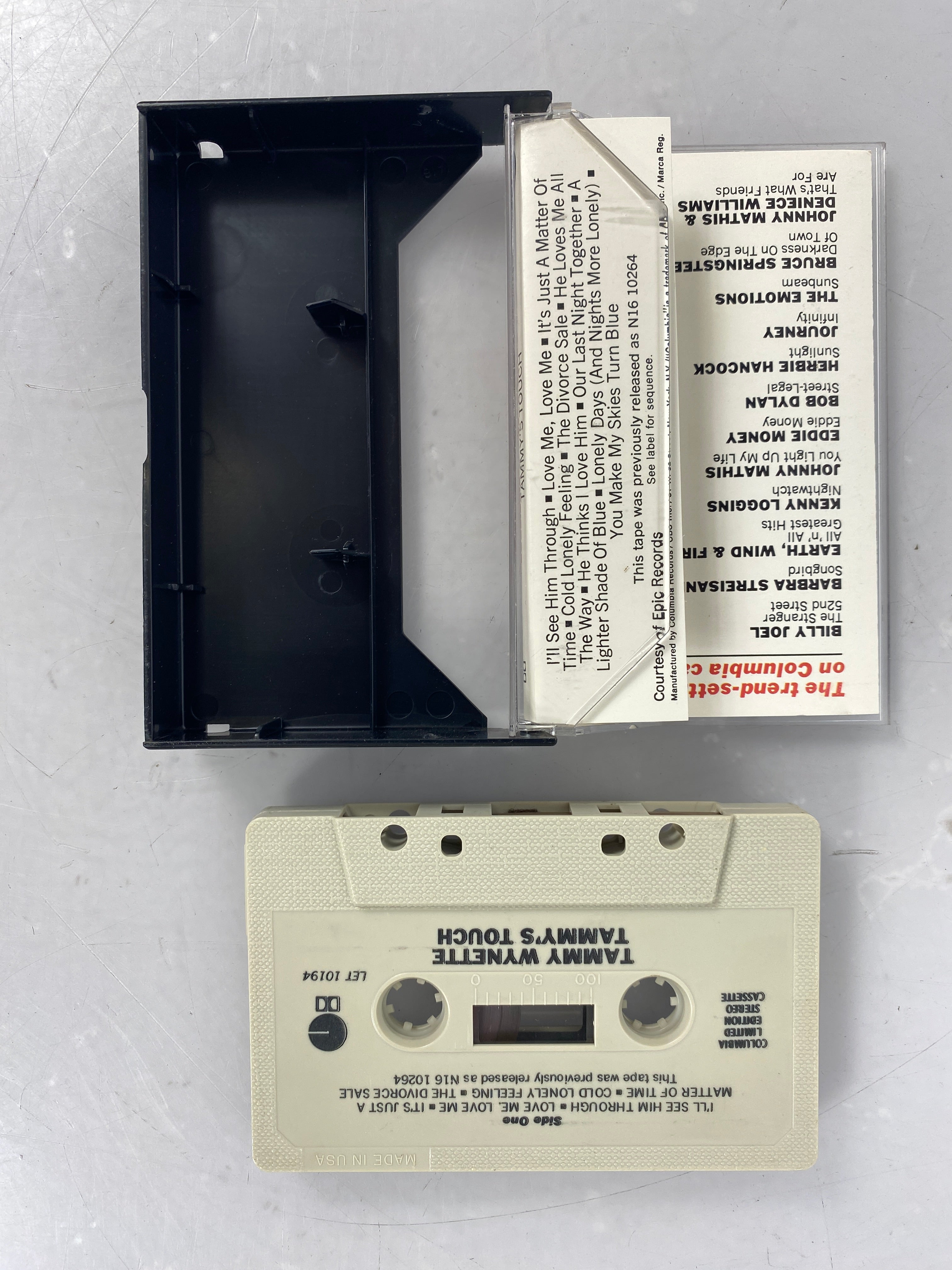 Tammy Wynette Tammy's Touch Columbia Limited Edition Cassette Tape