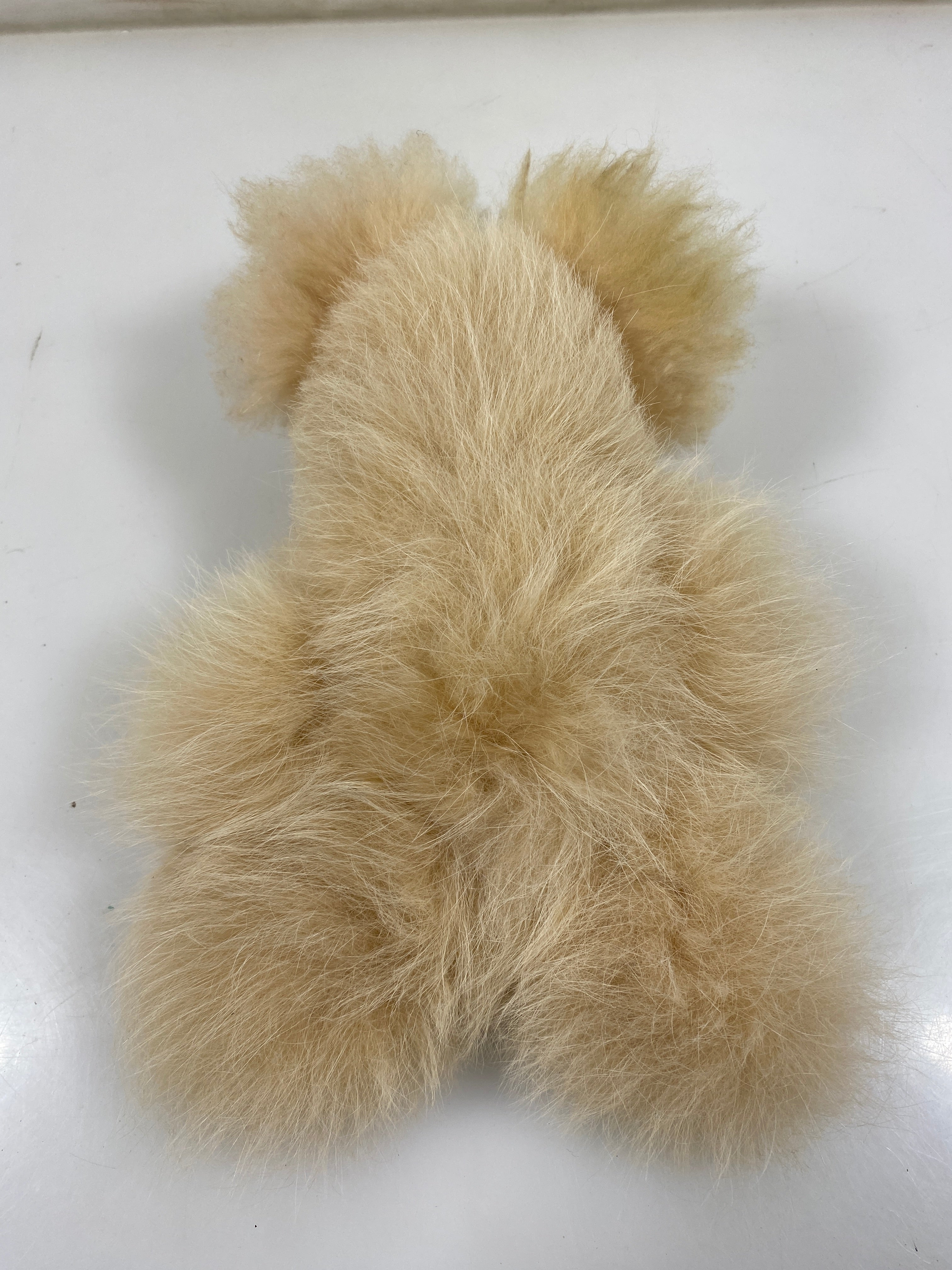 Tan Fluffy Bear Plush Toy