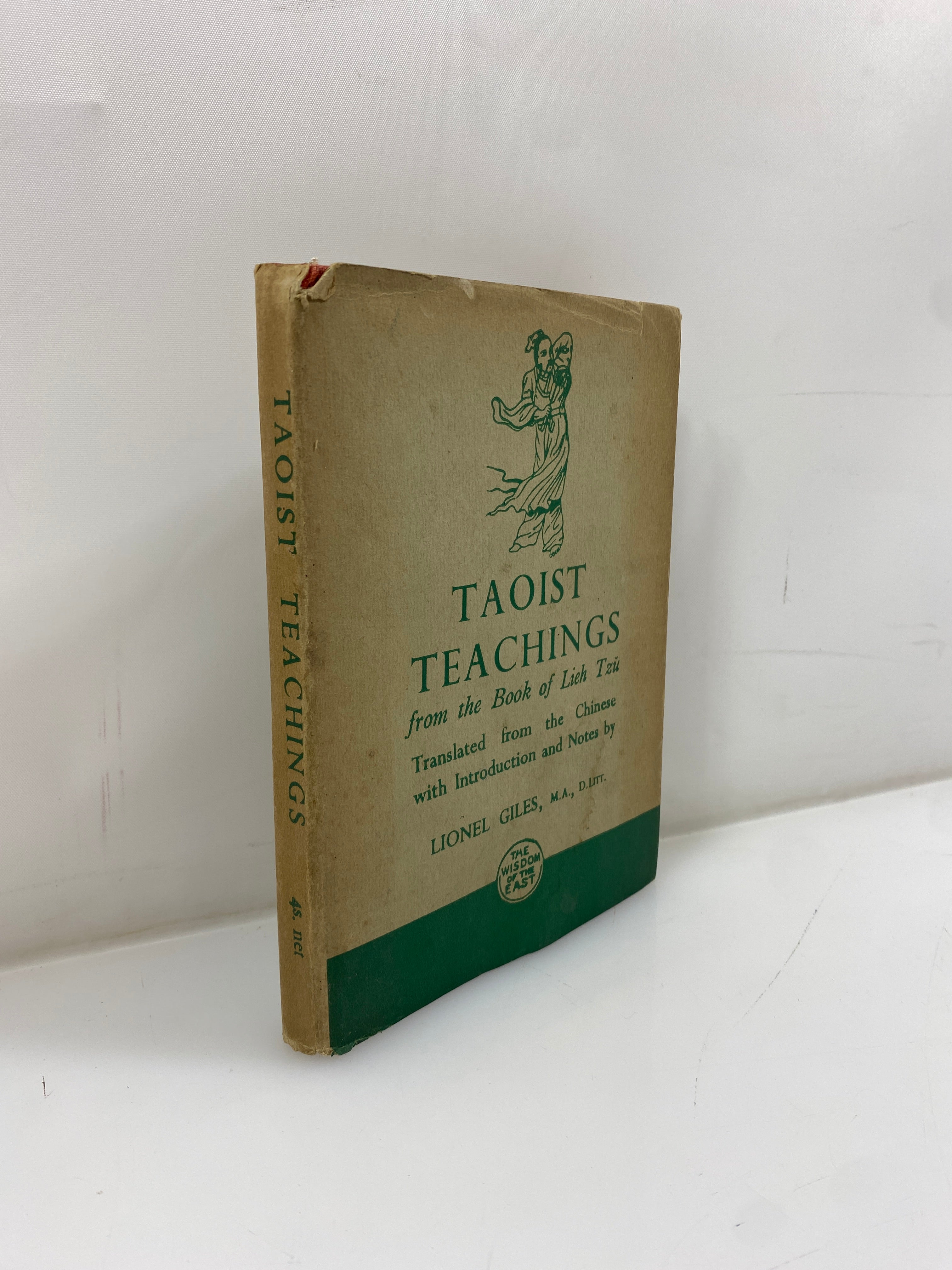 Taoist Teaching from the Book of Lieh Tzu Lionel Giles 2nd Ed. 1947 HCDJ