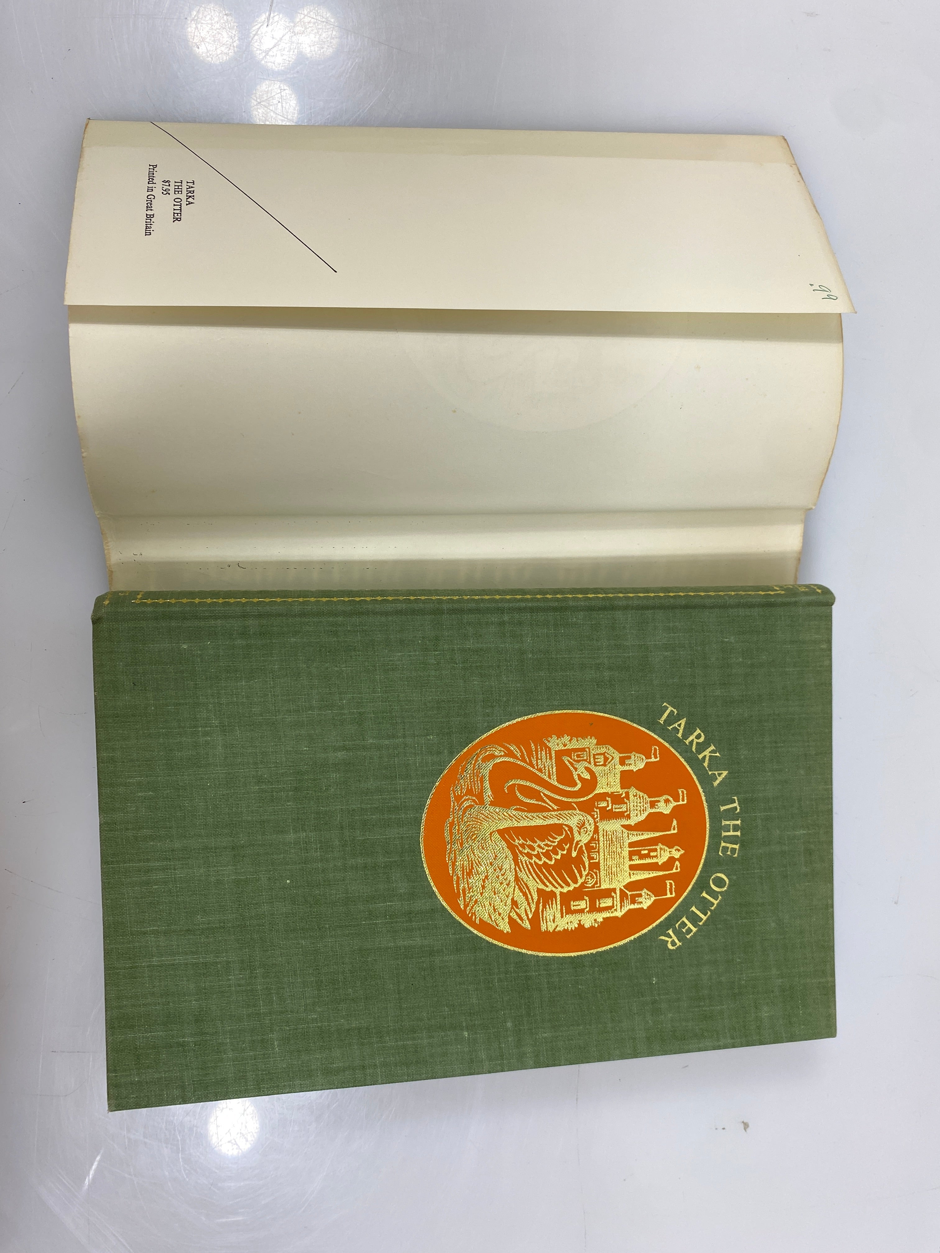 Tarka the Otter by Henry Williamson 1964 Vintage Nonesuch Press HC DJ