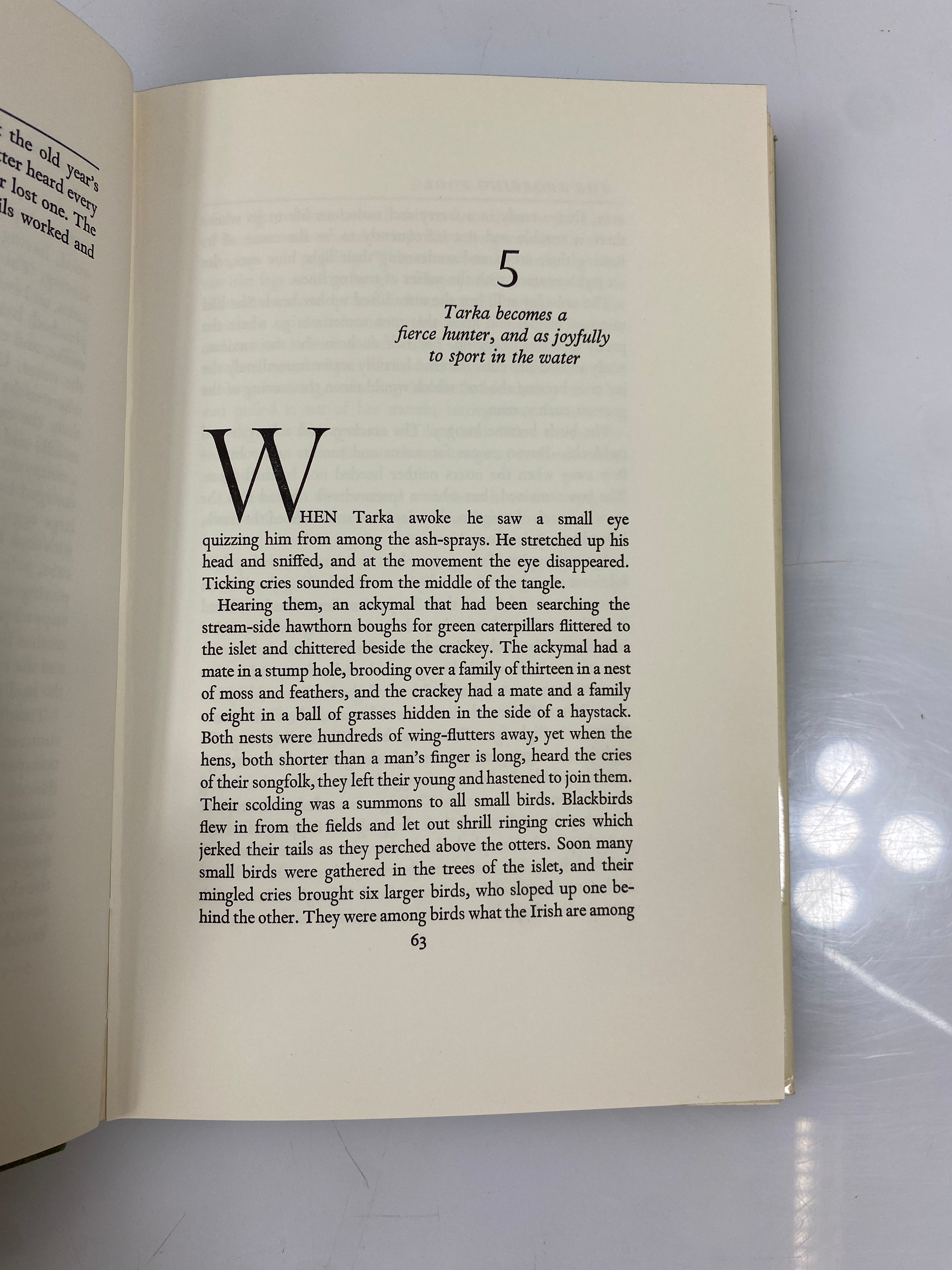 Tarka the Otter by Henry Williamson 1964 Vintage Nonesuch Press HC DJ