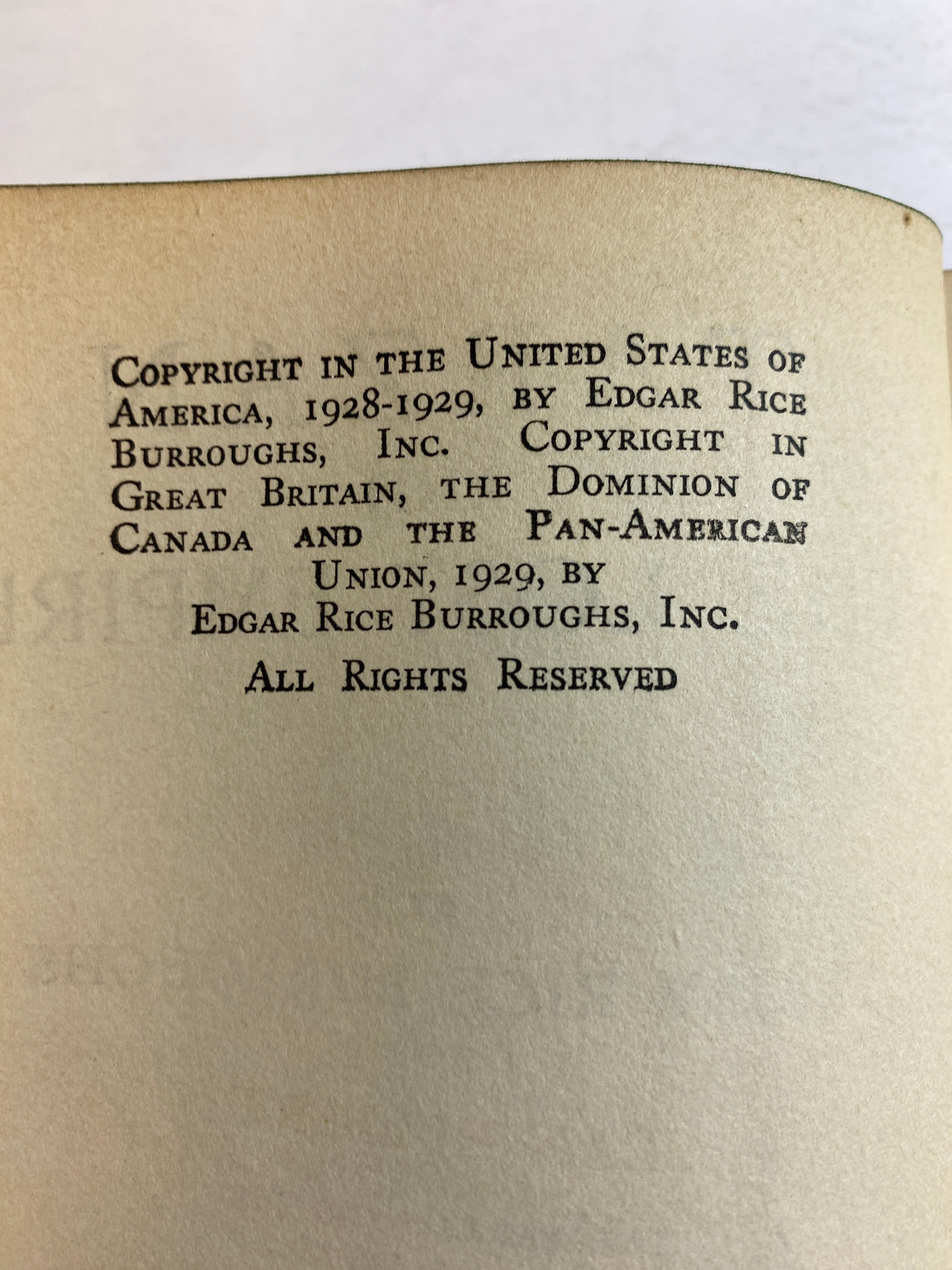 Tarzan and the Lost Empire Edgar Rice Burroughs HC 1929
