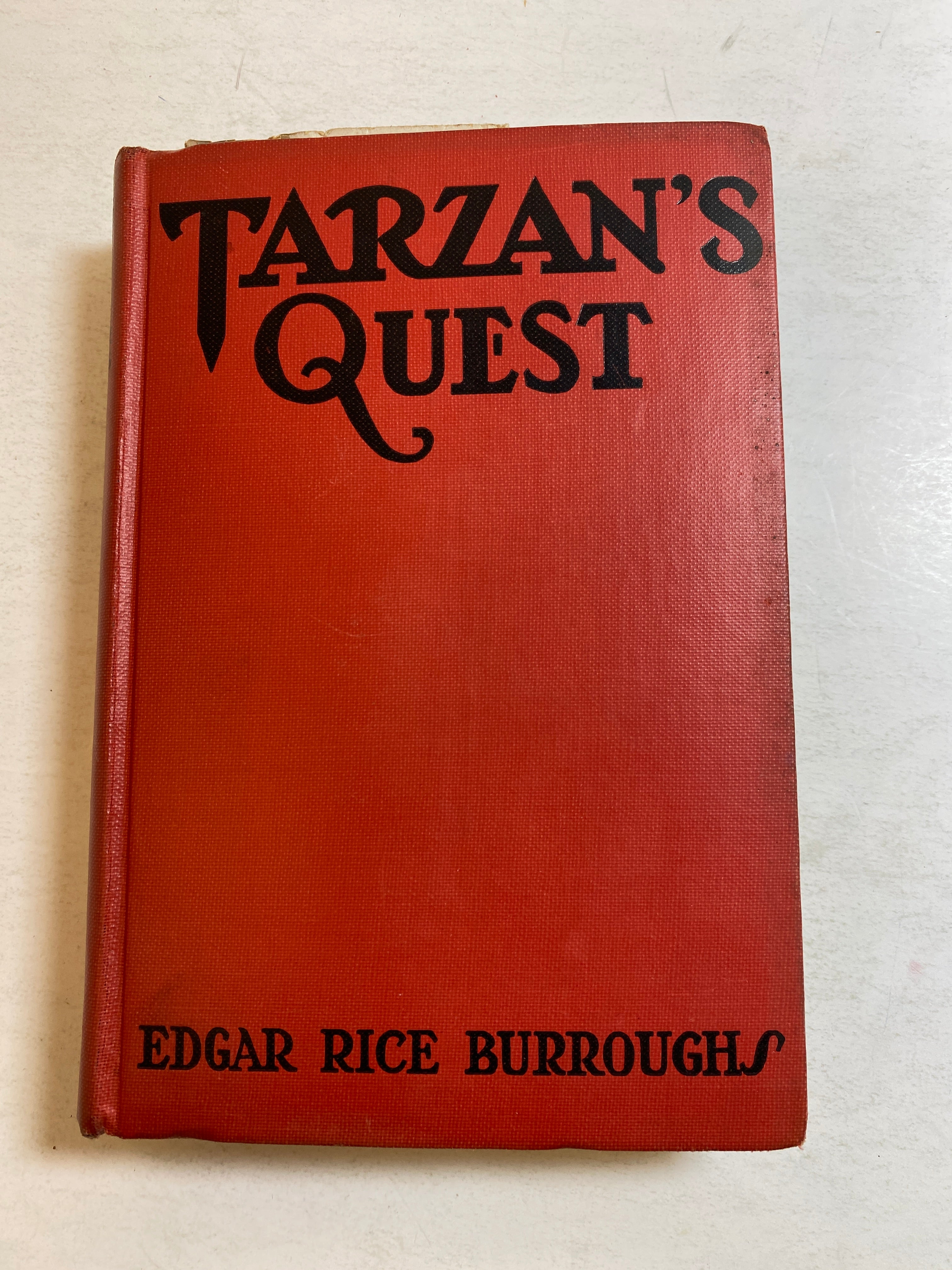 Tarzan's Quest Edgar Rice Burroughs HC 1936