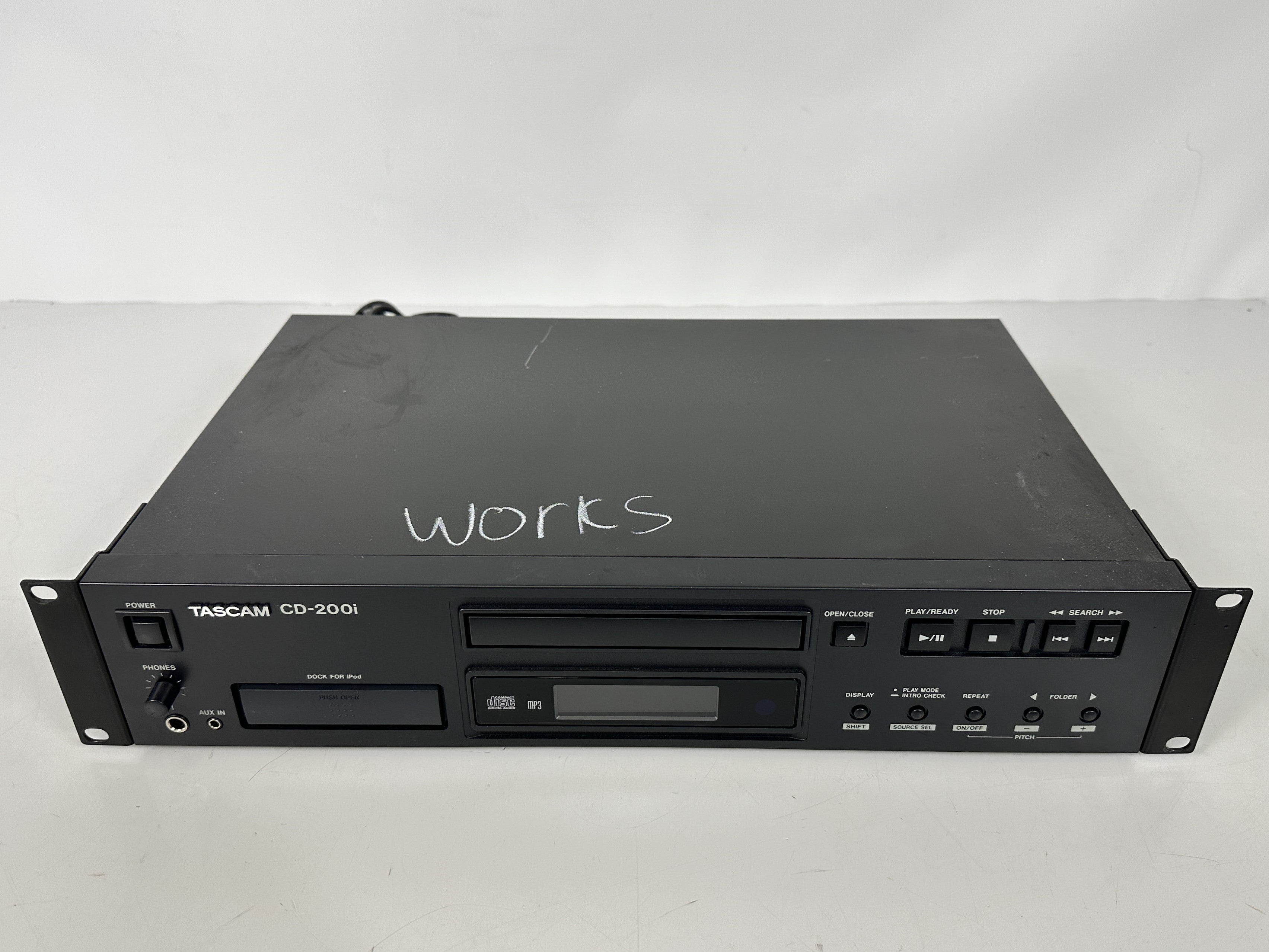 Tascam CD-200i Rack mountable CD