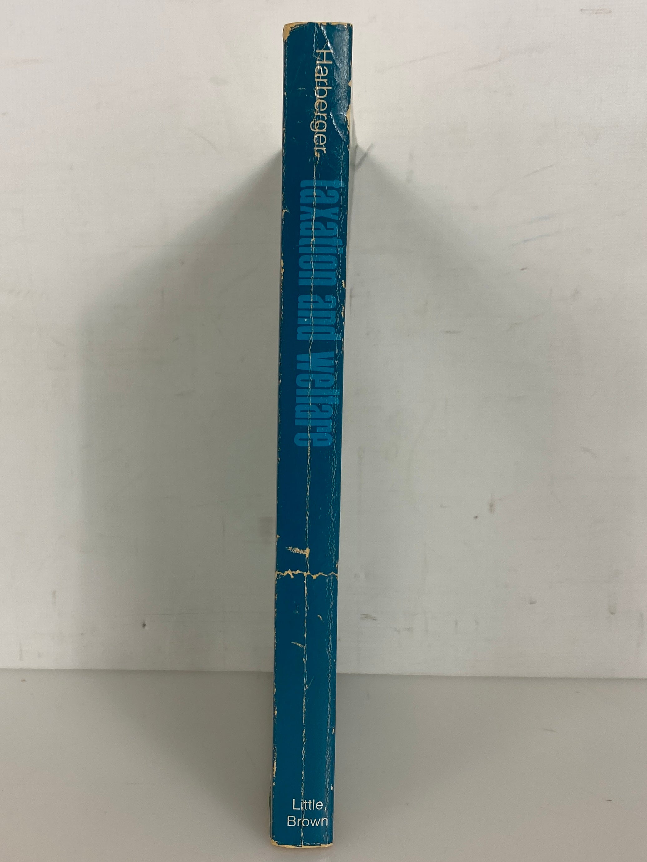 Taxation and Welfare by Arnold Harberger 1974 Vintage First Printing SC