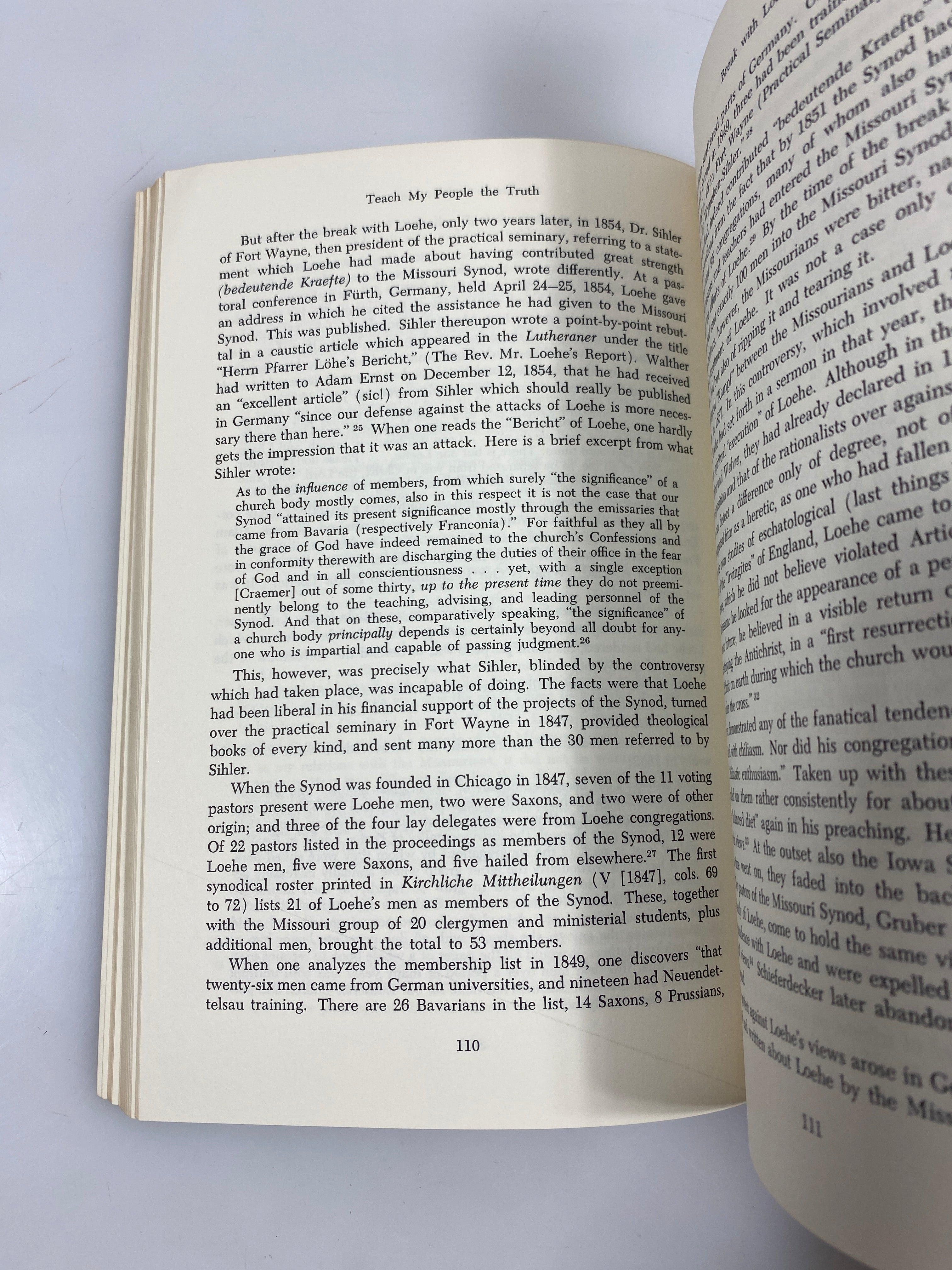 Teach My People the Truth Story of Frankenmuth by Zehnder 1970 SC