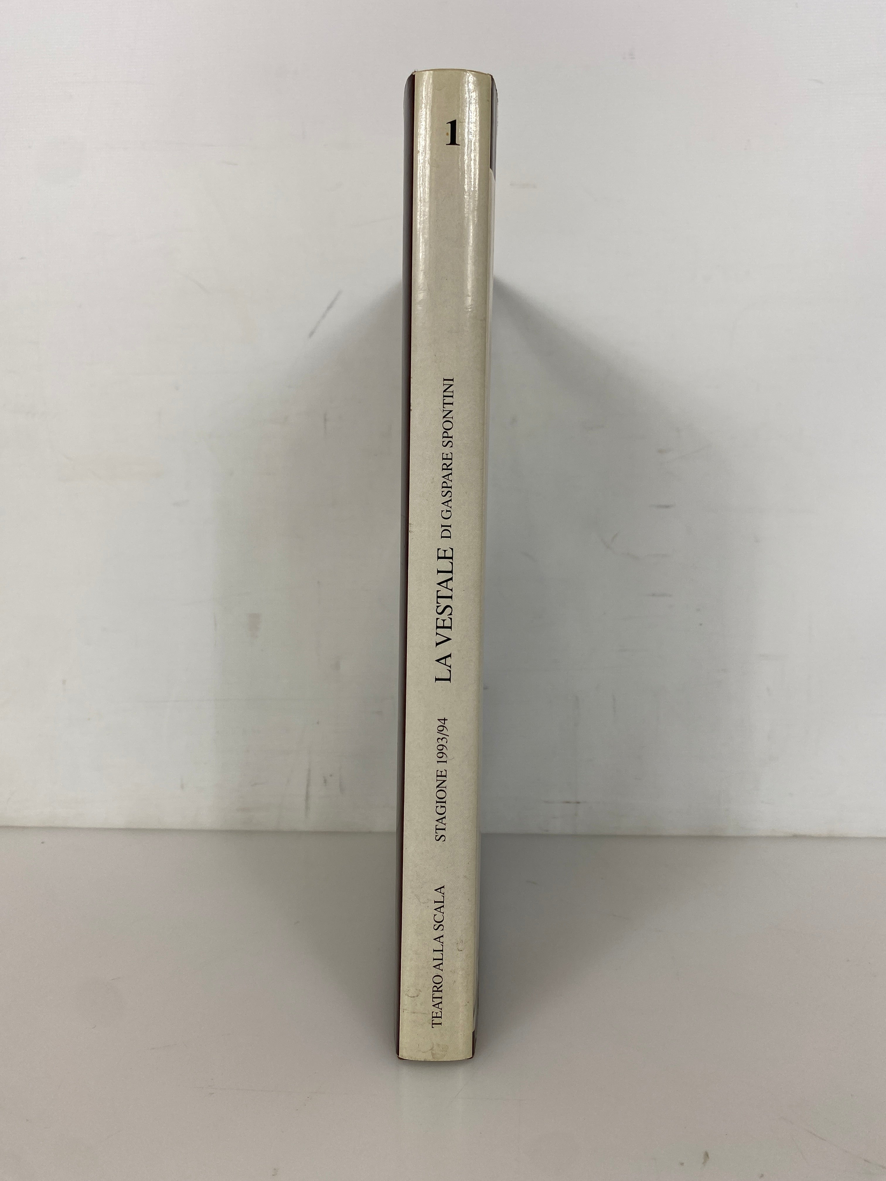 Teatro alla Scala La Vestale 1993 HC DJ Program w Ephemera