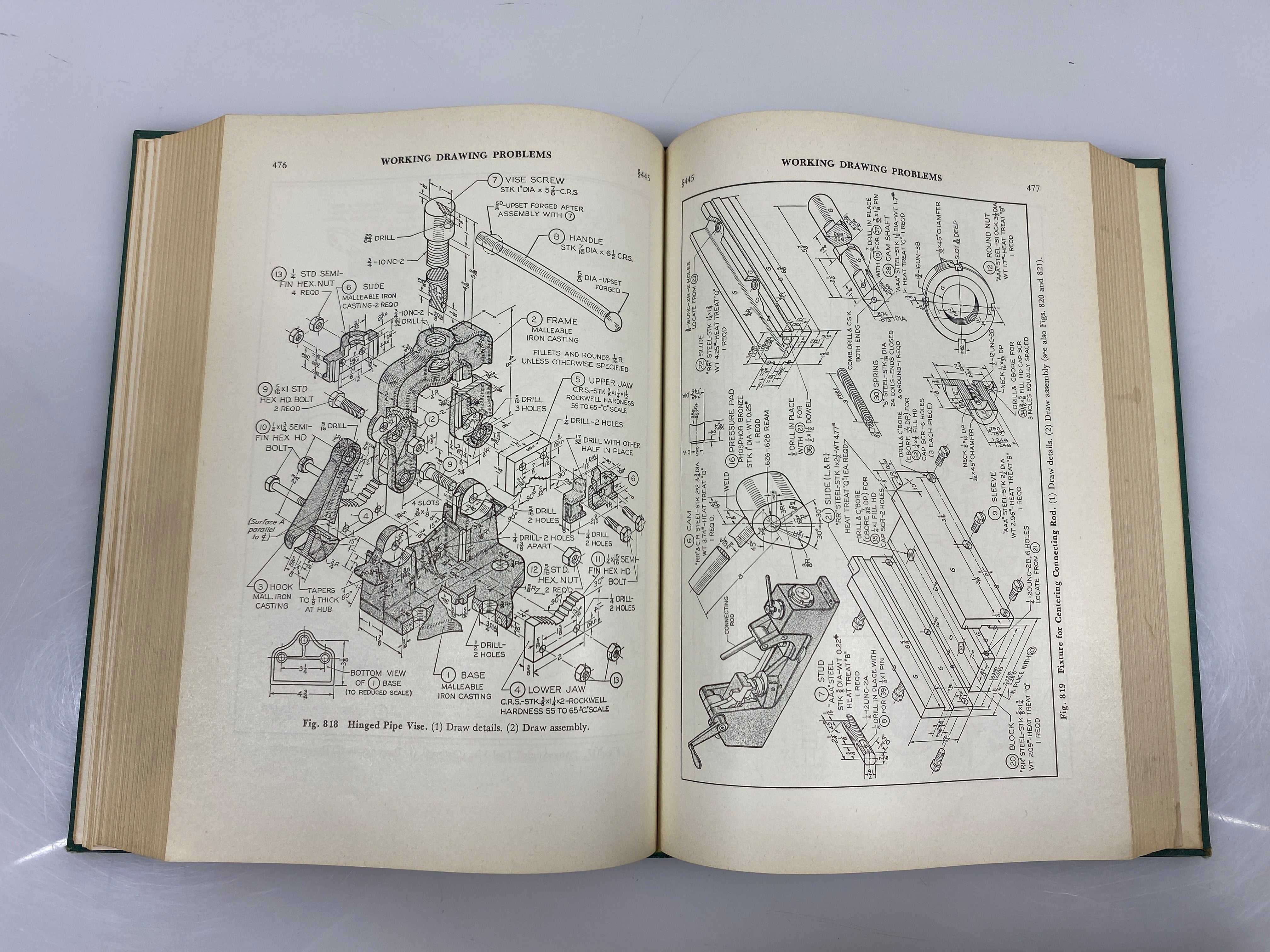 Technical Drawing by Giesecke/Mitchell/Spencer 4th Ed. 3rd Print 1960 HC