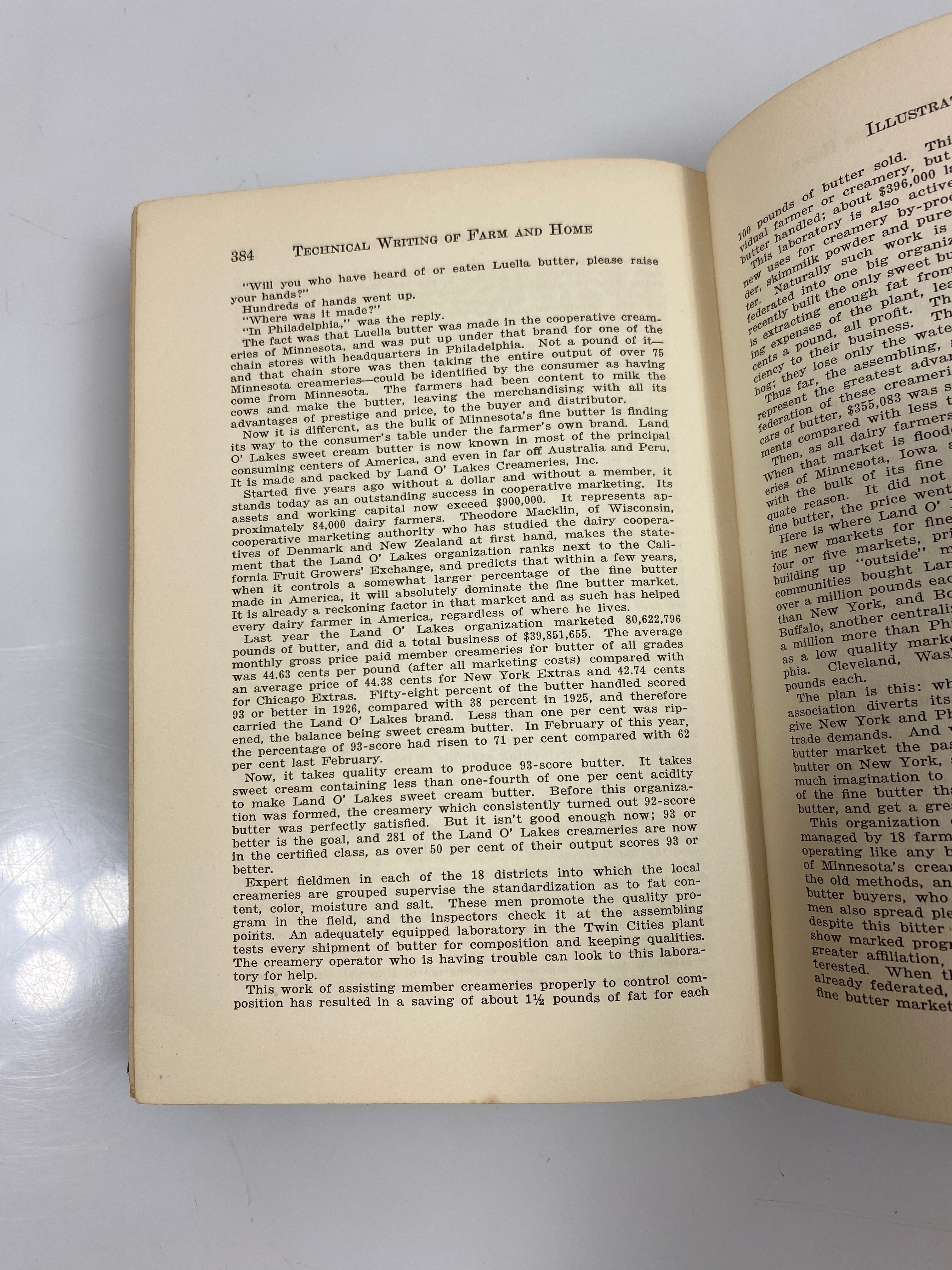 Technical Writing of Farm and Home by Beckman/O'Brien/Converse 1927 HC