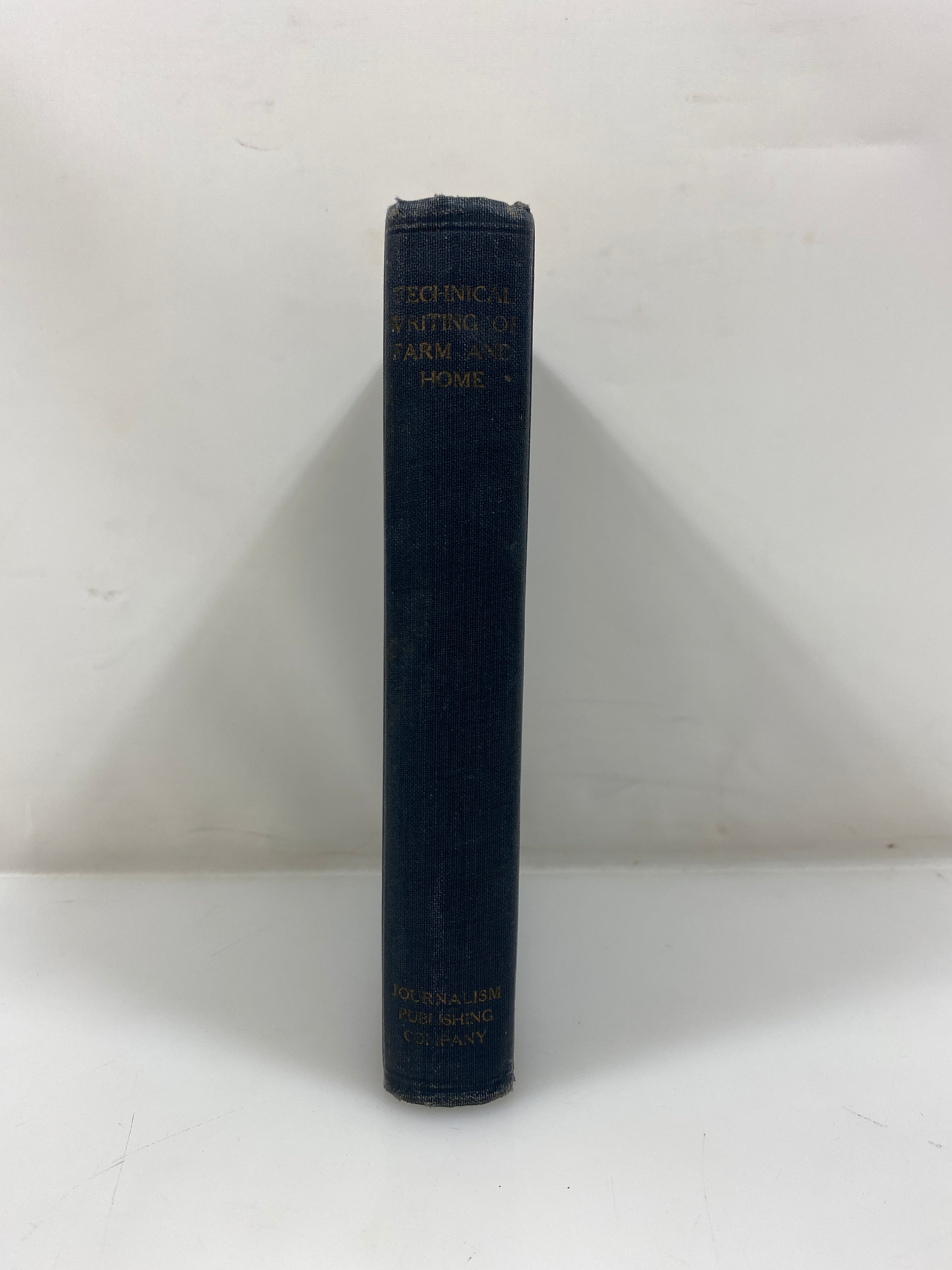 Technical Writing of Farm and Home by Beckman/O'Brien/Converse 1927 HC