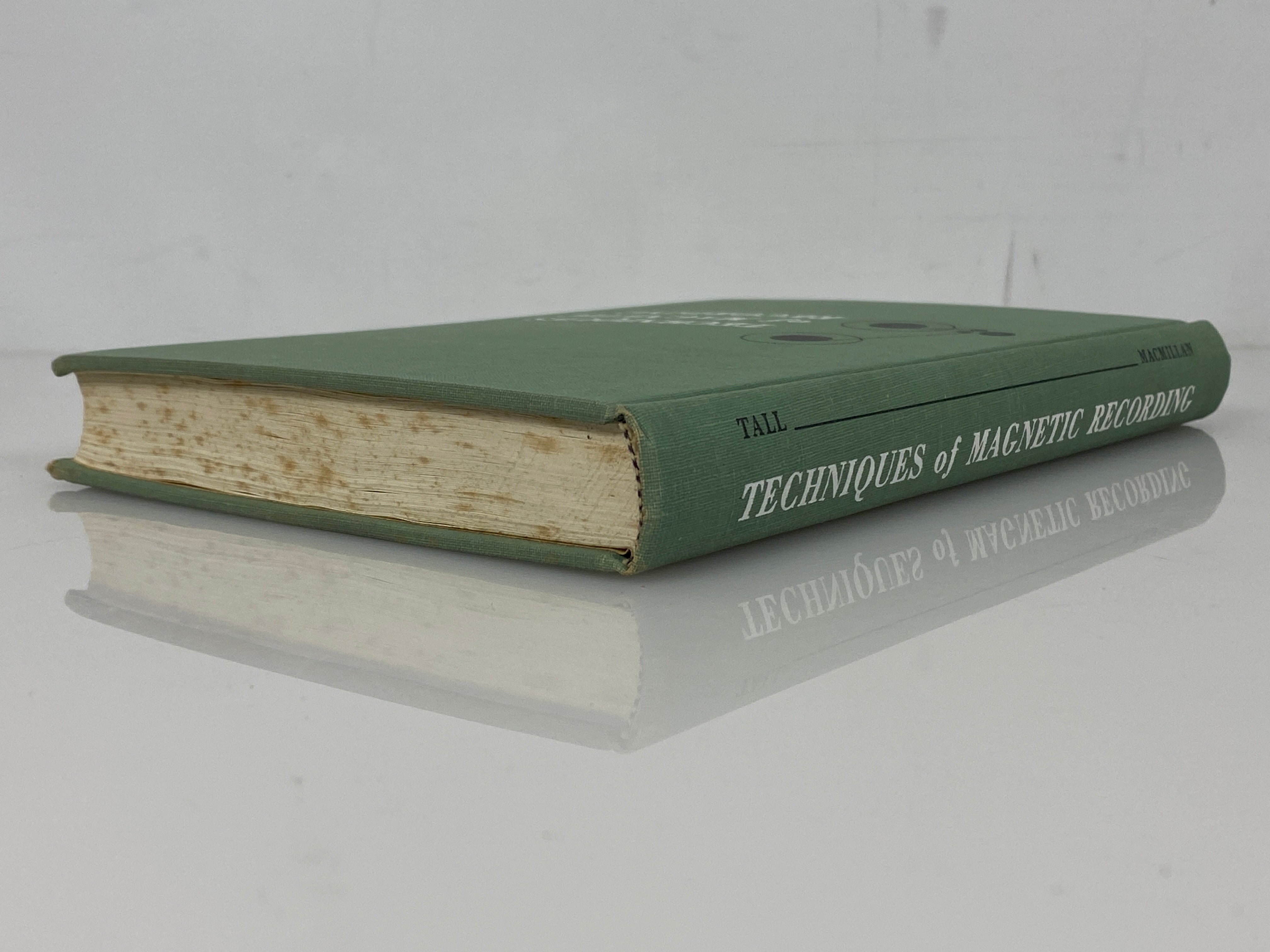 Techniques of Magnetic Recording by Joes Tall 1958 1st Printing HC DJ
