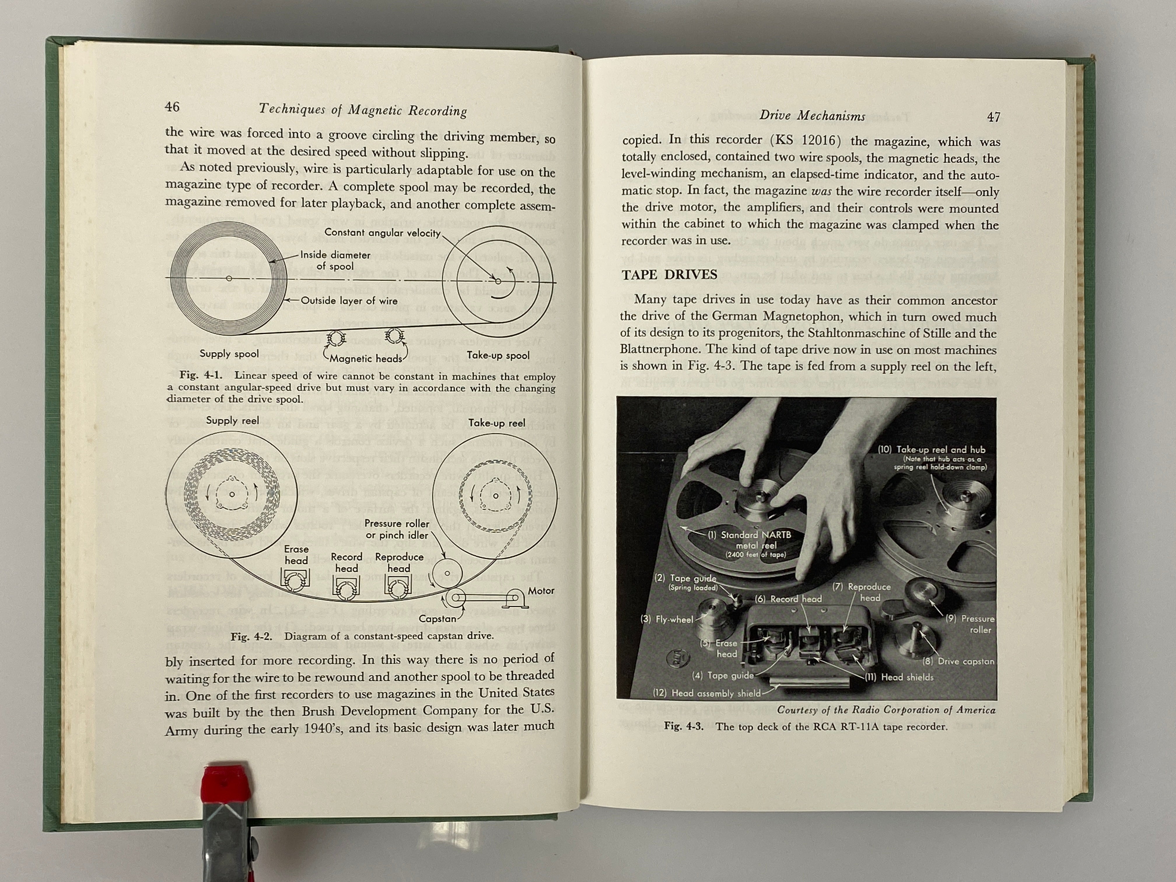 Techniques of Magnetic Recording by Joes Tall 1958 1st Printing HC DJ