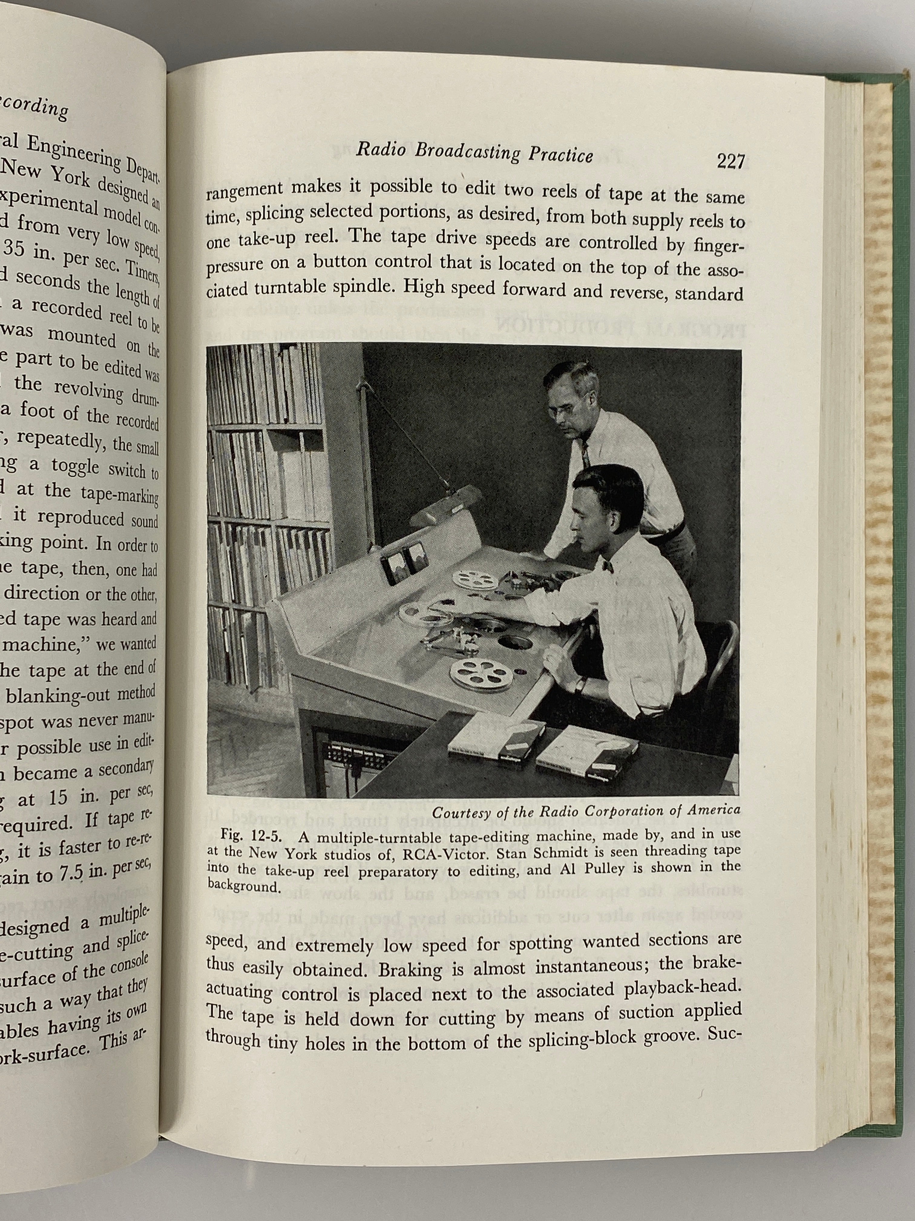 Techniques of Magnetic Recording by Joes Tall 1958 1st Printing HC DJ
