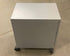 Teknion Furniture Systems Grey 2 Drawer Rolling File Cabinet
