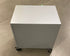 Teknion Furniture Systems Grey 2 Drawer Rolling File Cabinet