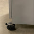 Teknion Furniture Systems Grey 2 Drawer Rolling File Cabinet