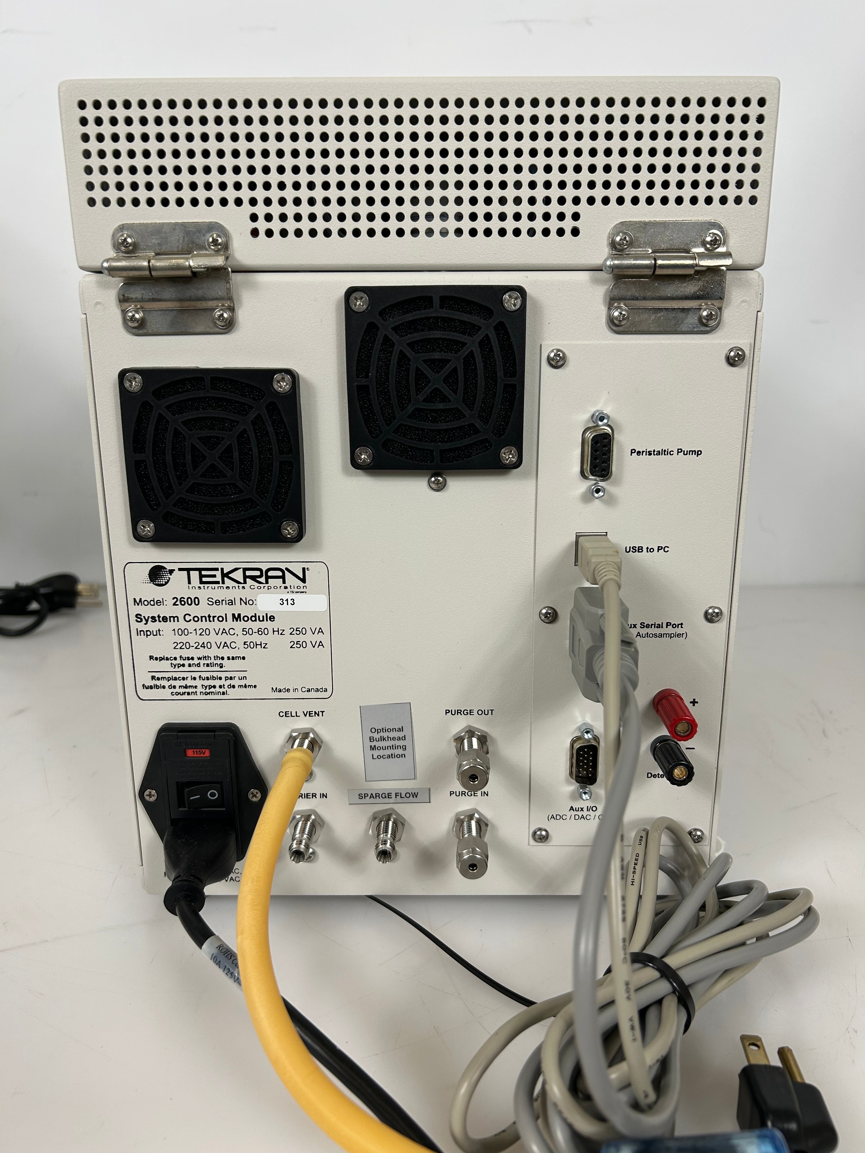 Tekran Series 2600 Mercury Automated Sample Analysis System