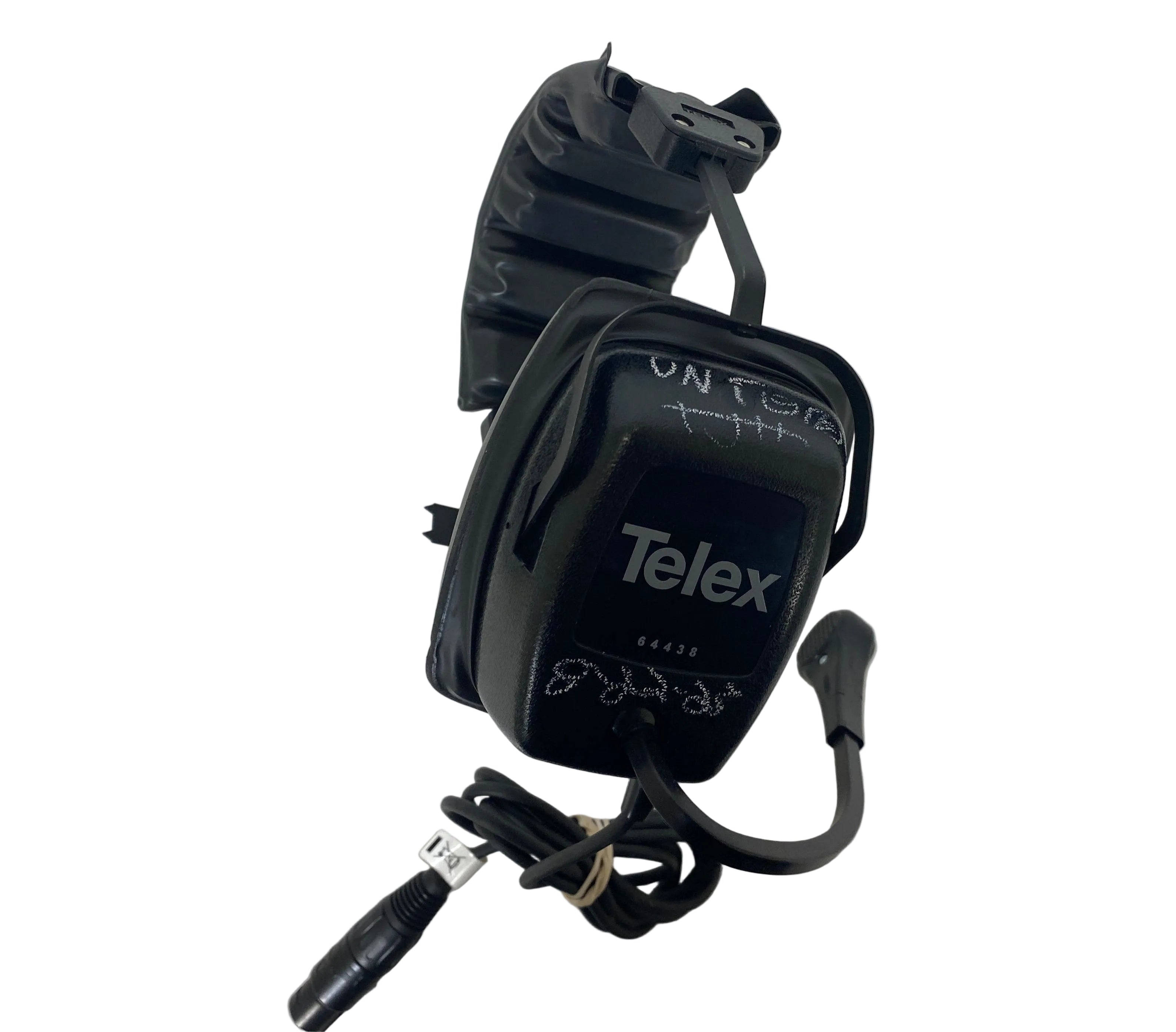 Telex 64438 Single Ear Intercom Headset (4-Pin Cable) *Untested*