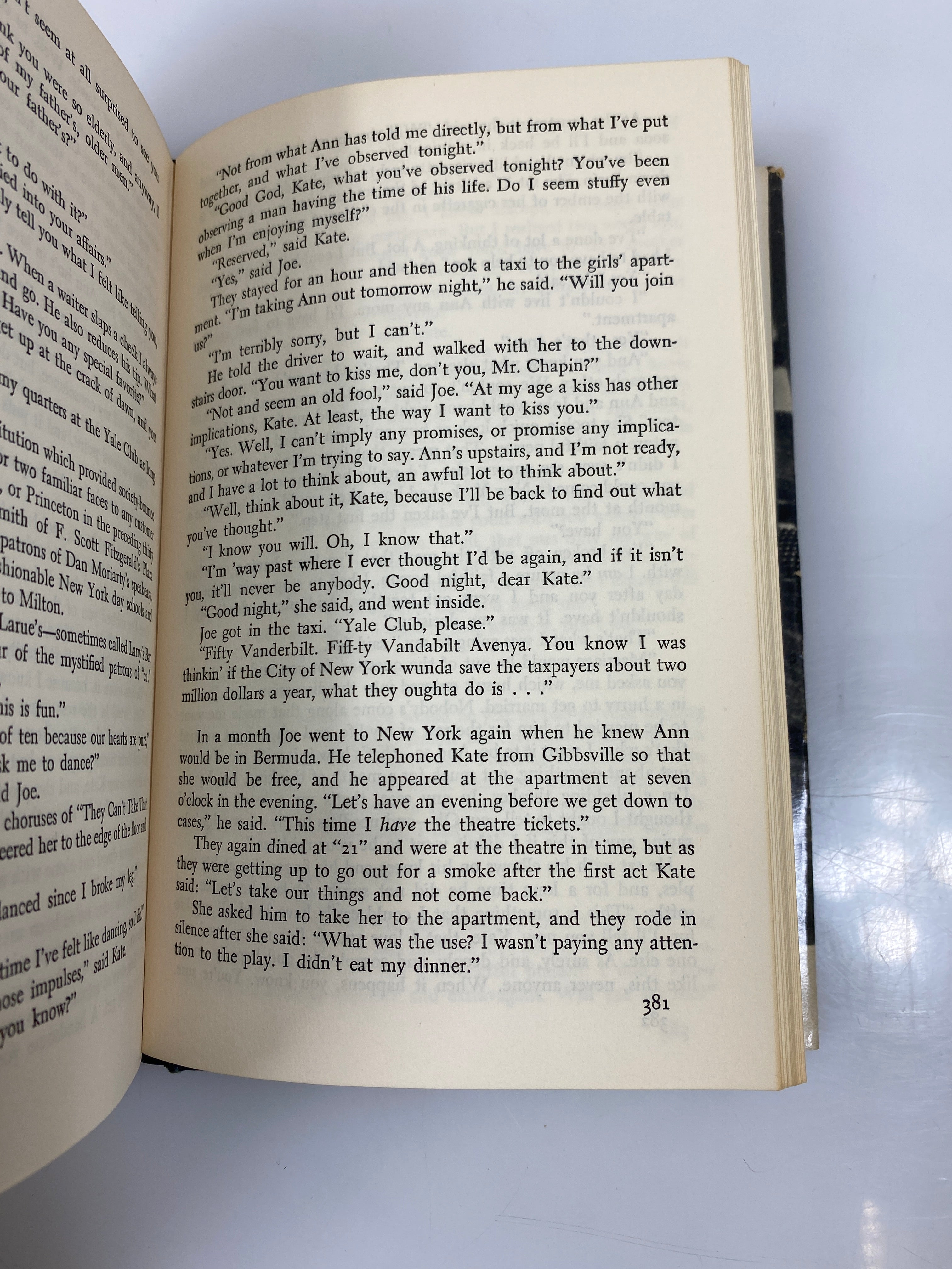 Ten North Frederick by John O'Hara Random House 1955 HCDJ BCE