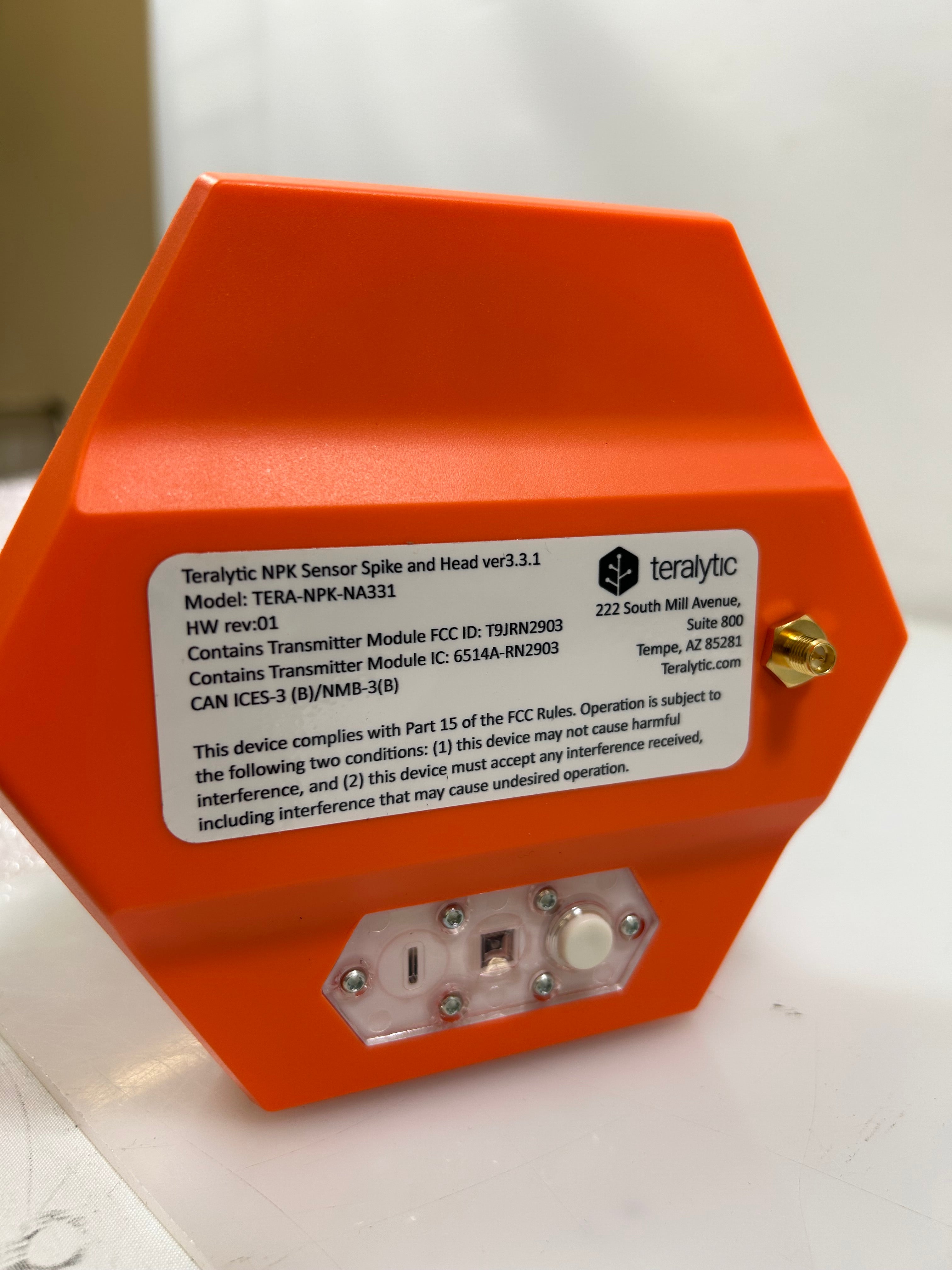 Teralytic NPK Soil Sensor Spike *New in Box*