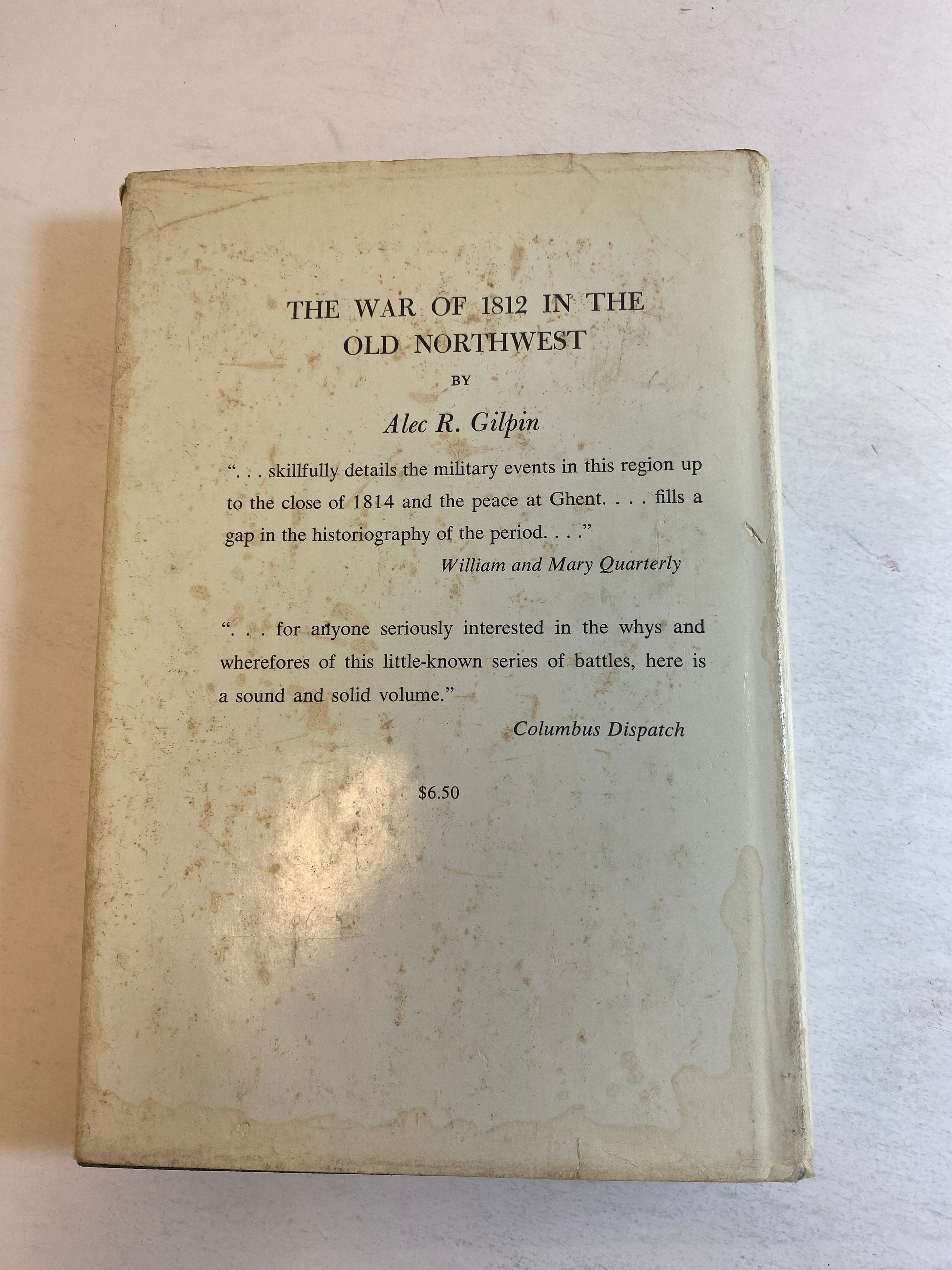 Territory of Michigan Alec Gilpin HCDJ 1970 *Signed*