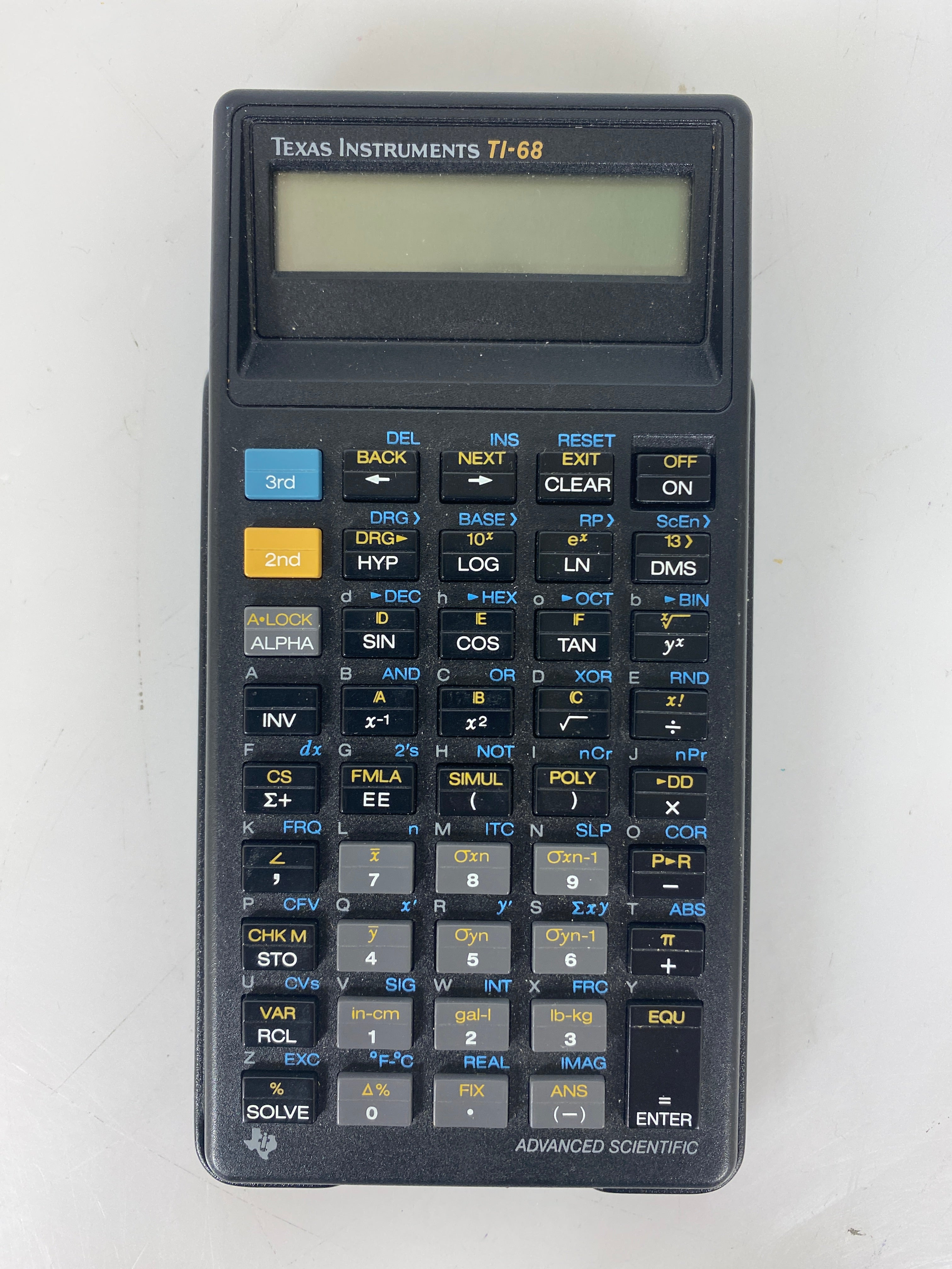 Texas Instruments TI-68 Scientific Calculator