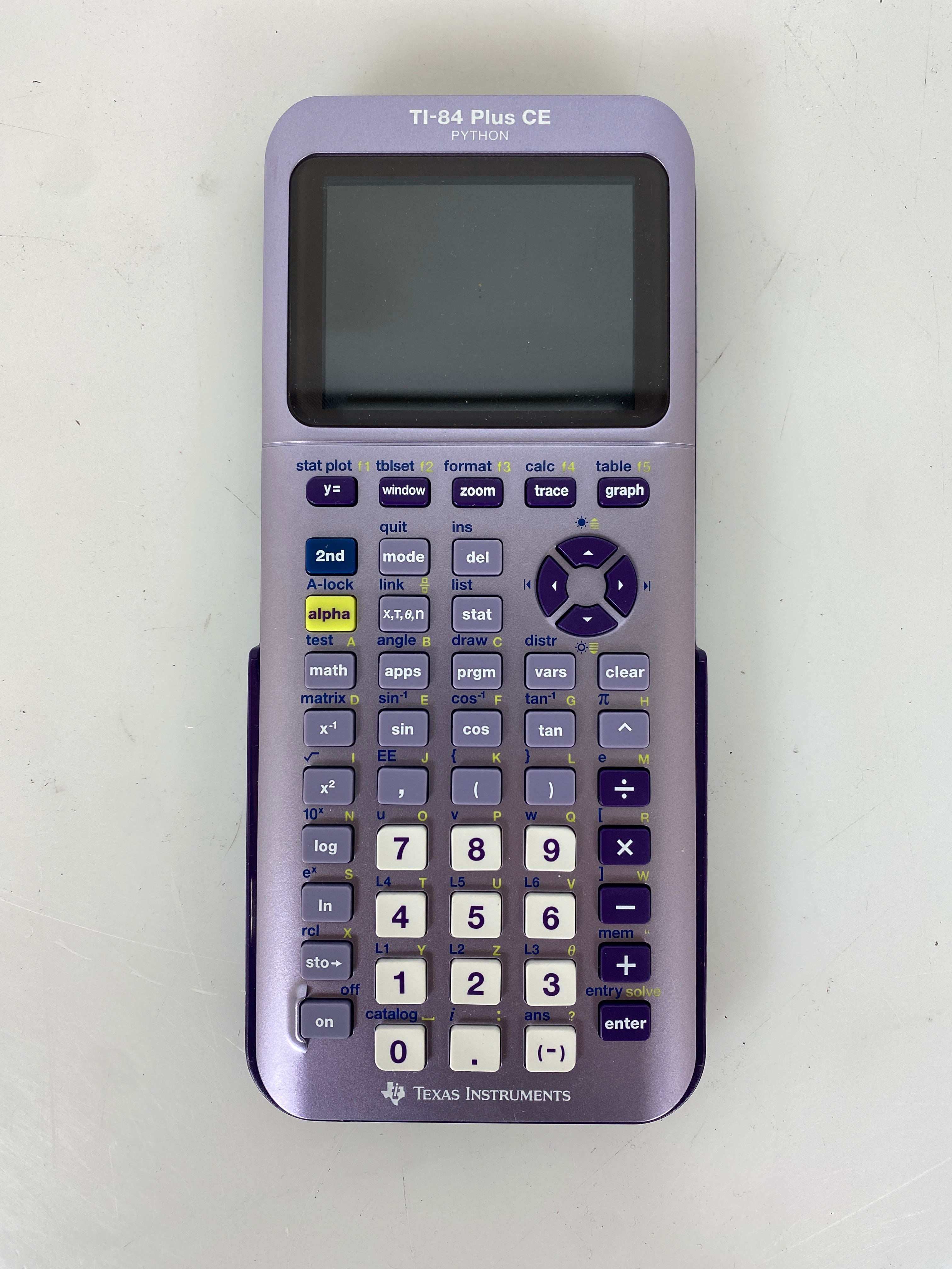 Texas Instruments TI-84 Plus CE Python Graphing Calculator - Infinitely Iris