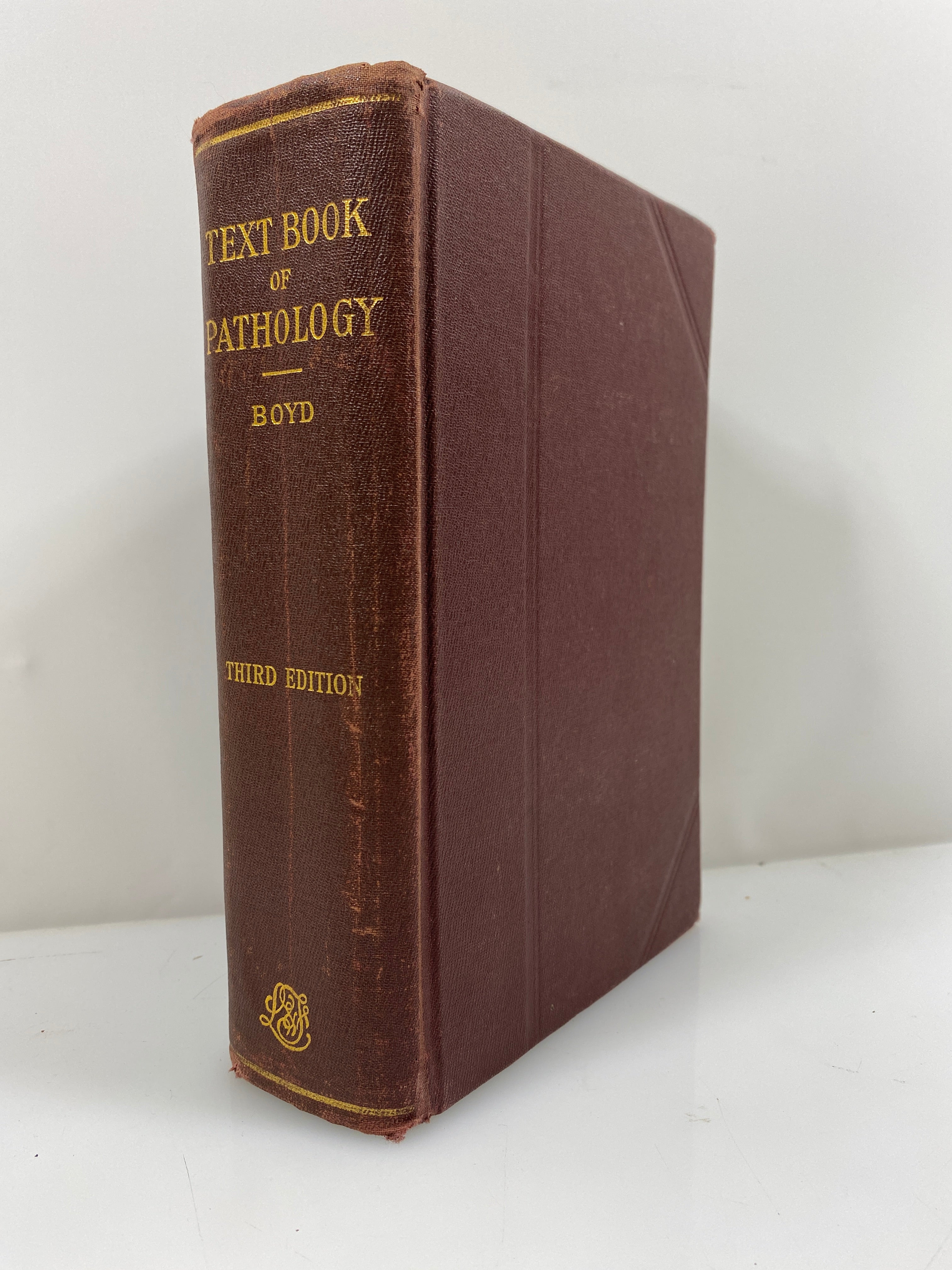 Text-Book of Pathology by Boyd 1941 HC