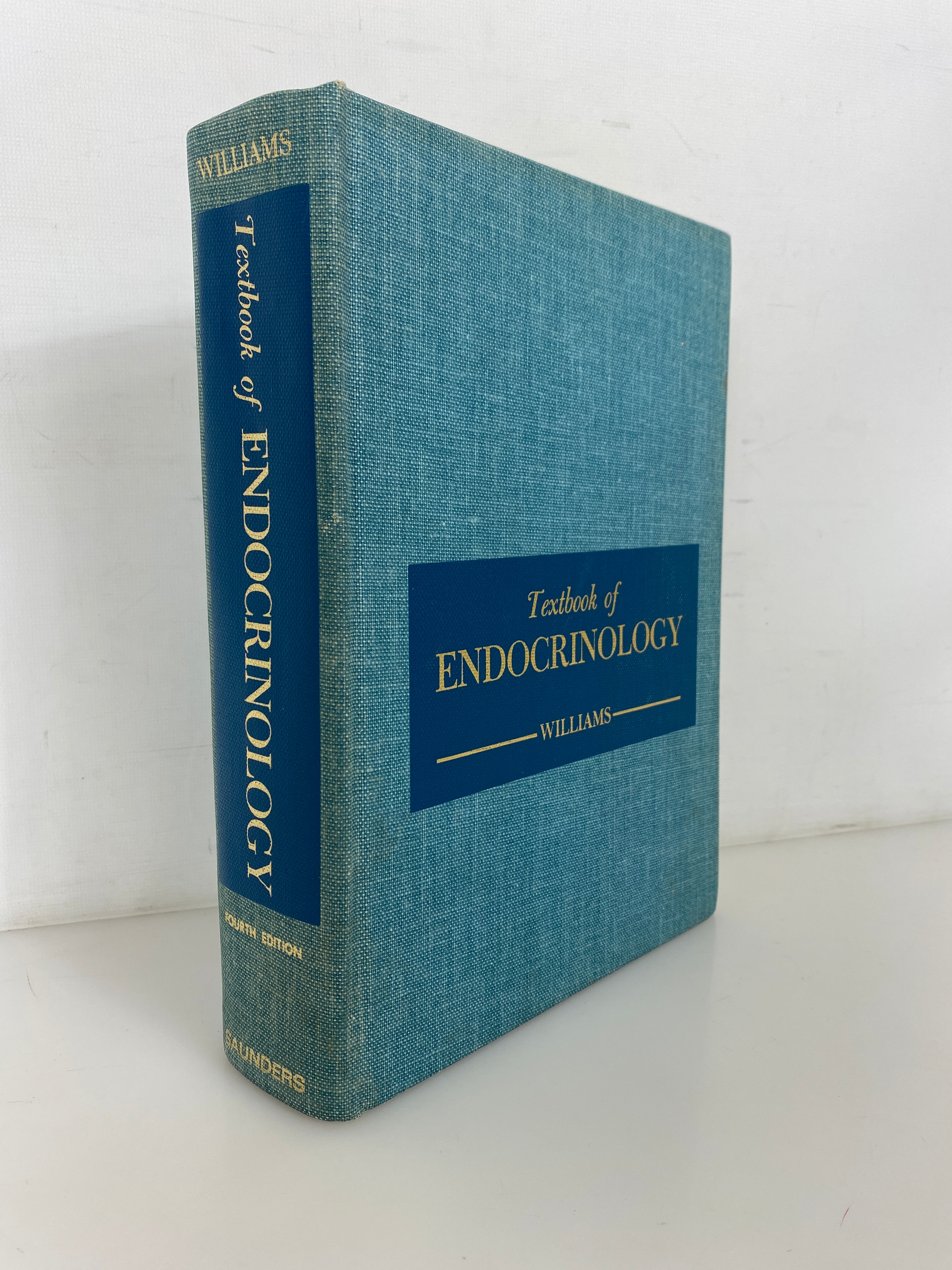 Textbook of Endocrinology Robert Williams 1968 Fourth Edition Vintage HC